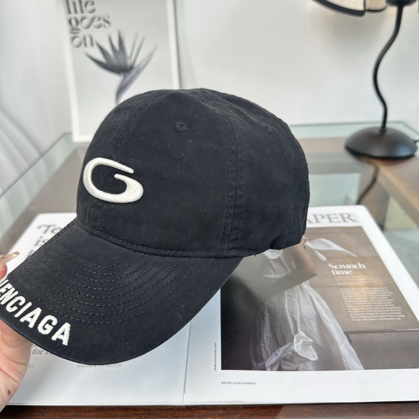 新品Balenciaga 巴黎世家字母新款棒球帽现货秒发🧢简约时尚超级无敌好看的帽子！情侣款！