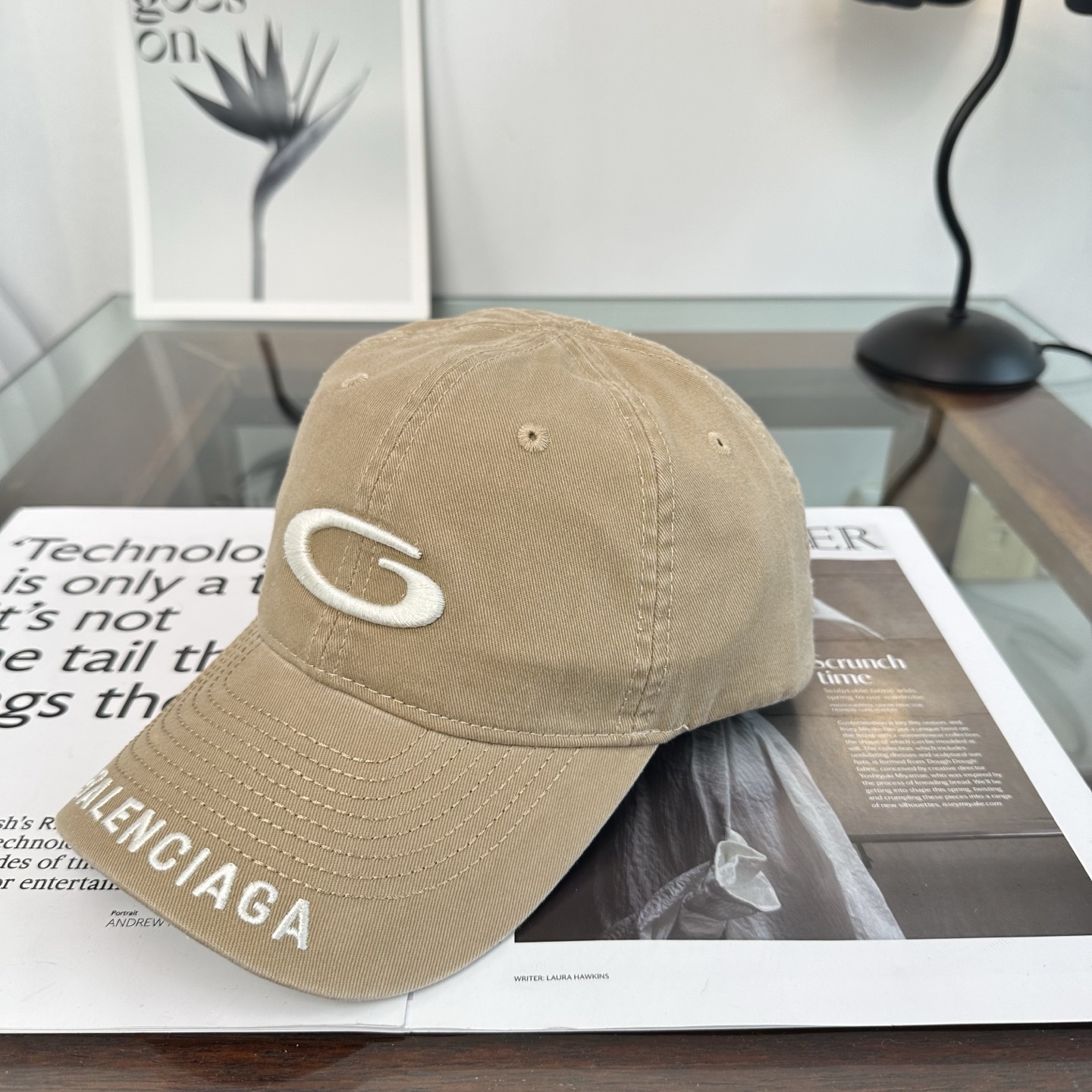 新品Balenciaga 巴黎世家字母新款棒球帽现货秒发🧢简约时尚超级无敌好看的帽子！情侣款！