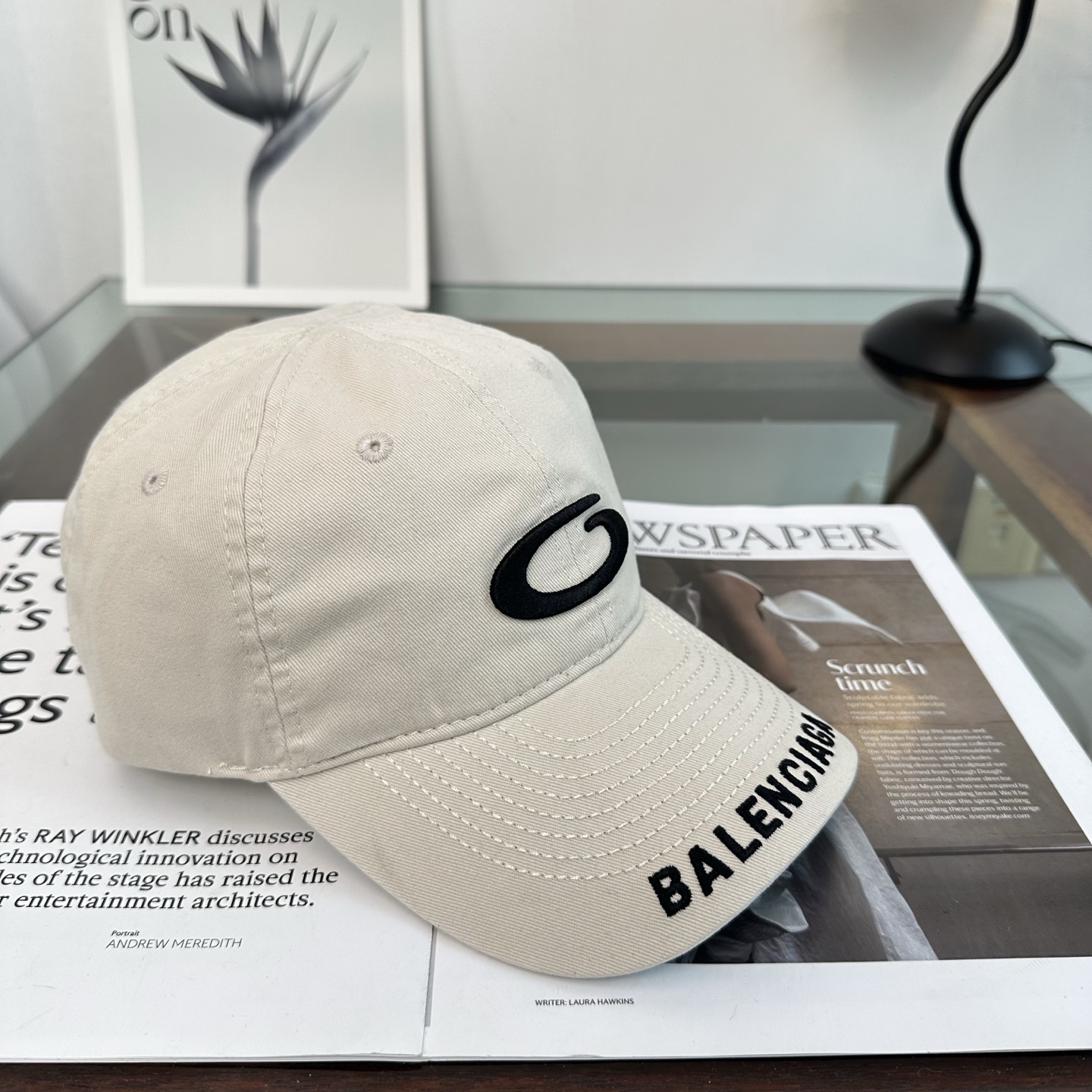 新品Balenciaga 巴黎世家字母新款棒球帽现货秒发🧢简约时尚超级无敌好看的帽子！情侣款！