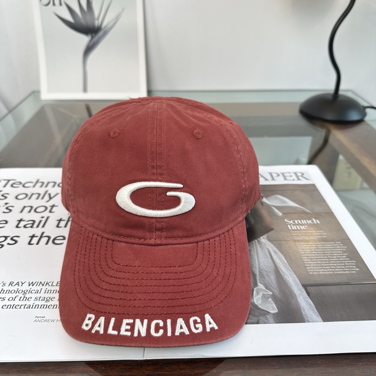 新品Balenciaga 巴黎世家字母新款棒球帽现货秒发🧢简约时尚超级无敌好看的帽子！情侣款！