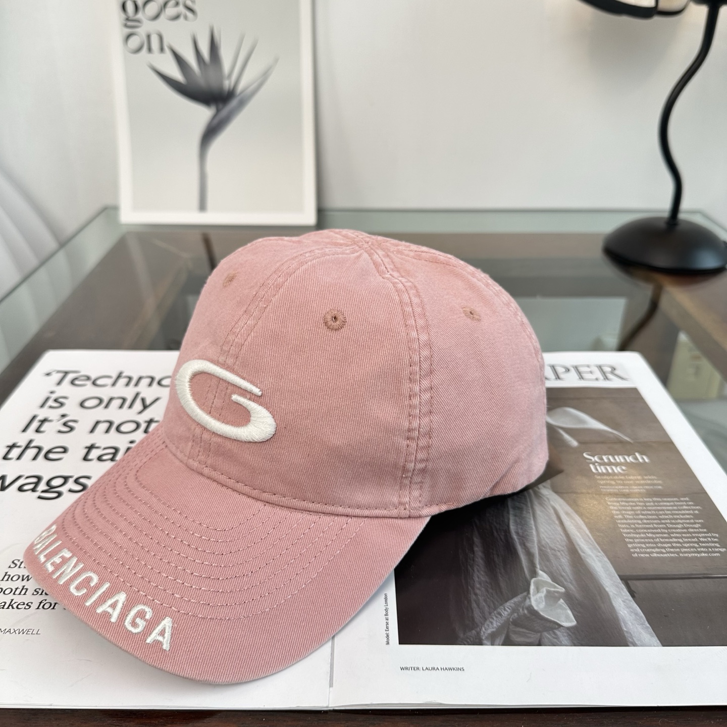 新品Balenciaga 巴黎世家字母新款棒球帽现货秒发🧢简约时尚超级无敌好看的帽子！情侣款！