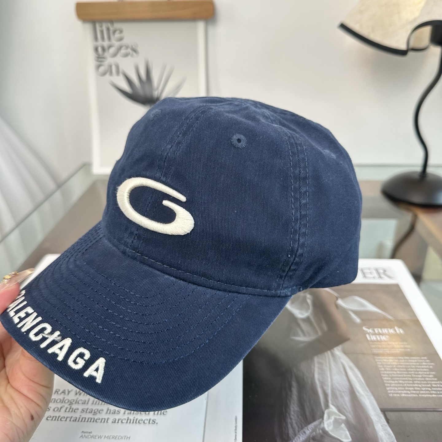 新品Balenciaga 巴黎世家字母新款棒球帽现货秒发🧢简约时尚超级无敌好看的帽子！情侣款！