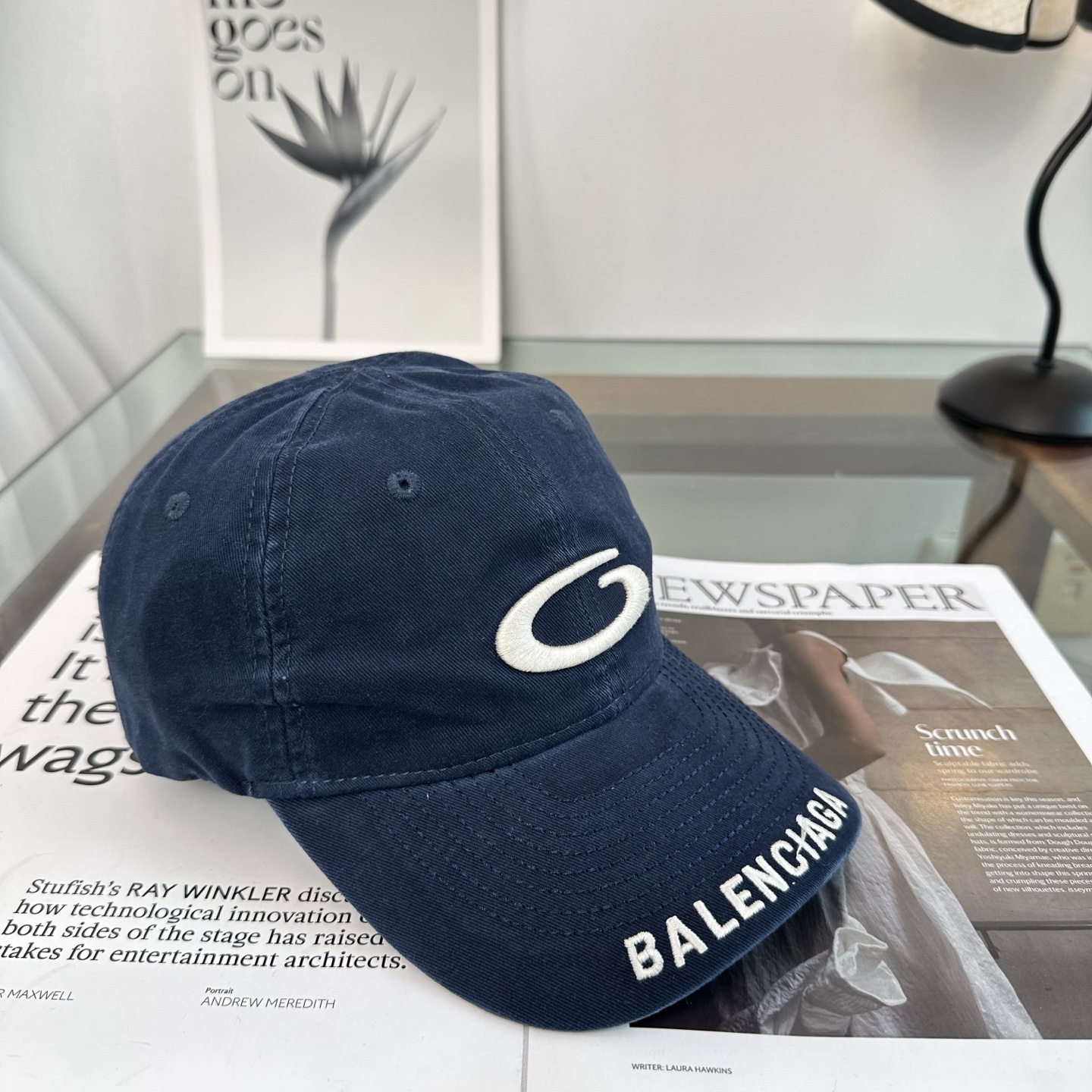 新品Balenciaga 巴黎世家字母新款棒球帽现货秒发🧢简约时尚超级无敌好看的帽子！情侣款！