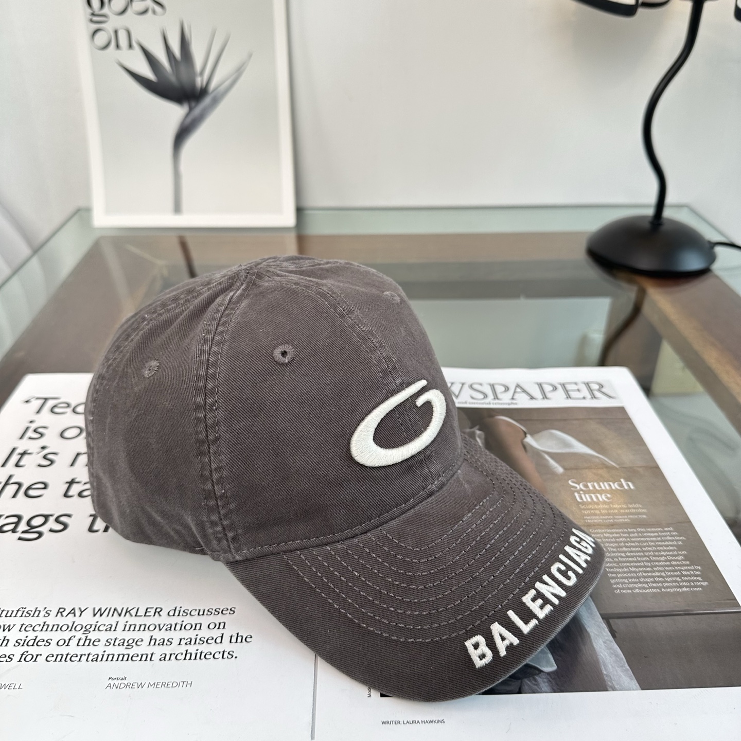 新品Balenciaga 巴黎世家字母新款棒球帽现货秒发🧢简约时尚超级无敌好看的帽子！情侣款！