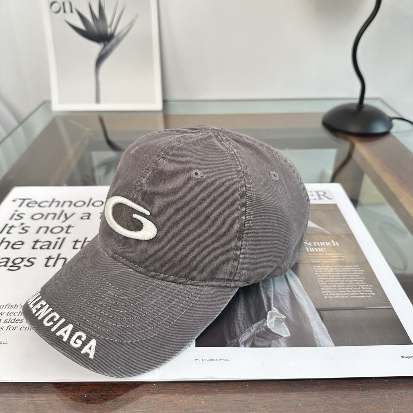 新品Balenciaga 巴黎世家字母新款棒球帽现货秒发🧢简约时尚超级无敌好看的帽子！情侣款！