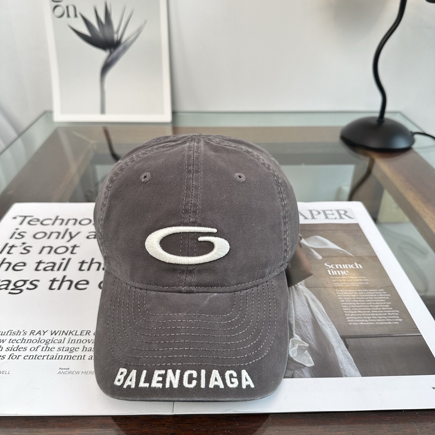 新品Balenciaga 巴黎世家字母新款棒球帽现货秒发🧢简约时尚超级无敌好看的帽子！情侣款！