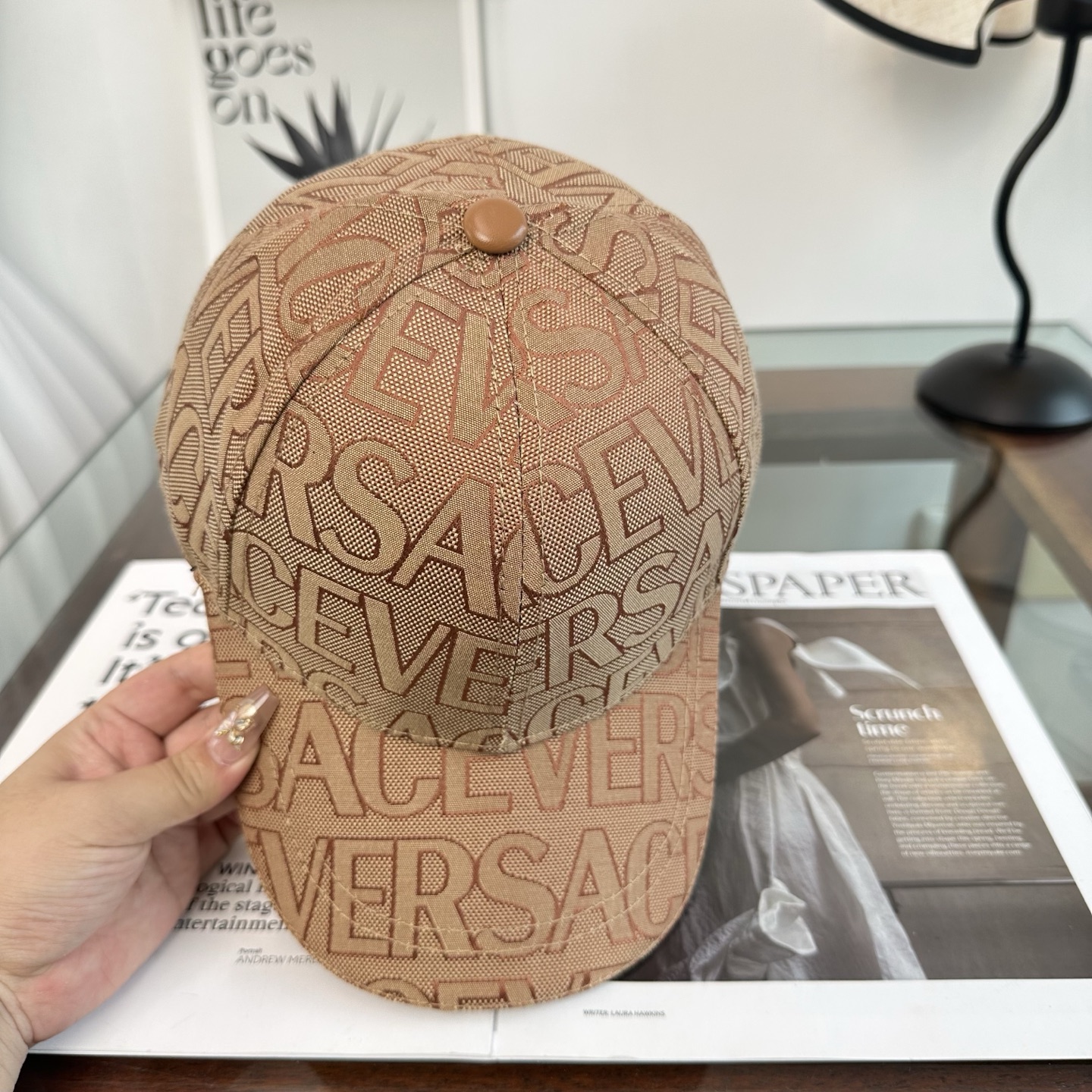 爆款出货！VERSACE(范思哲)新款棒球帽，1:1开模订制，可调节 热卖。