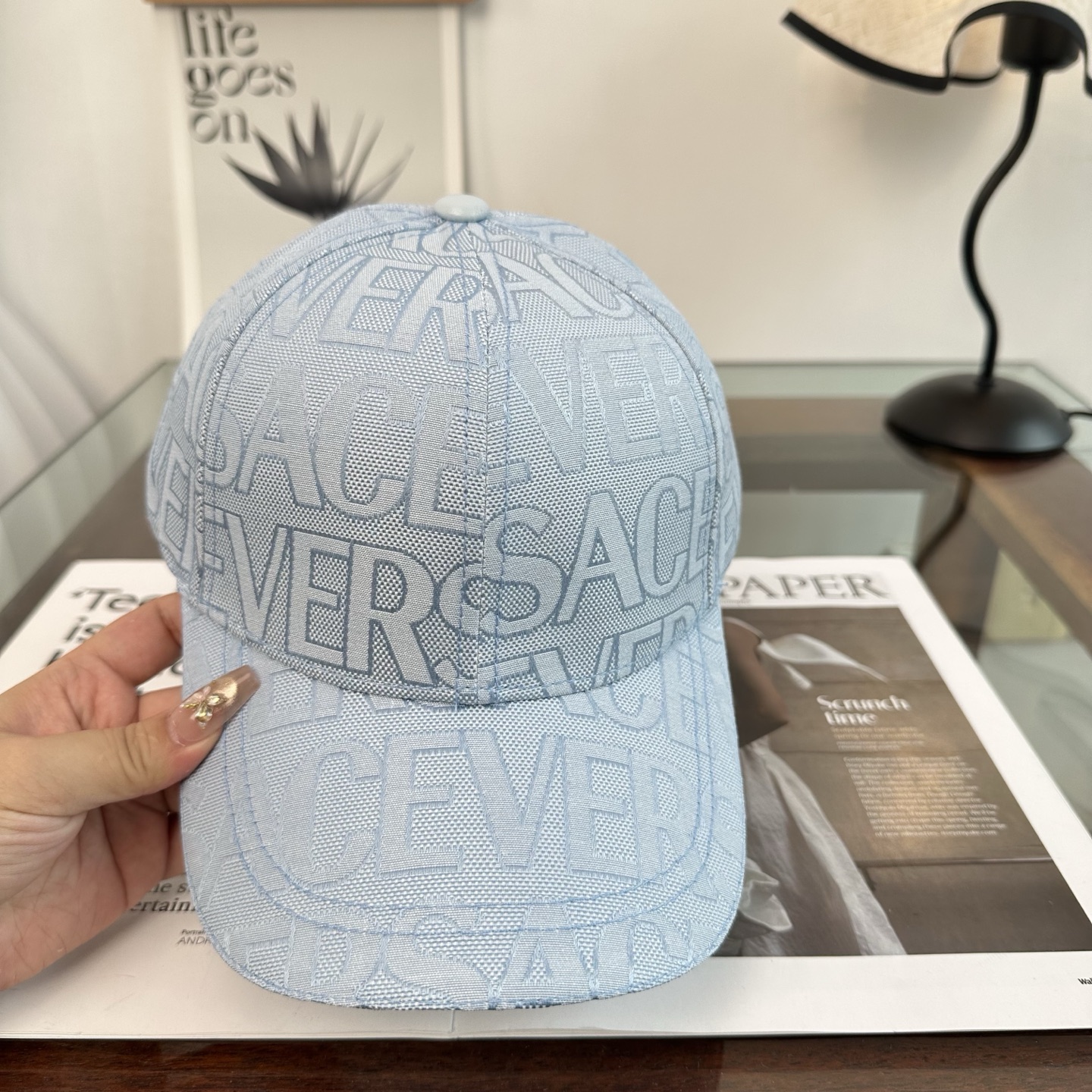 爆款出货！VERSACE(范思哲)新款棒球帽，1:1开模订制，可调节 热卖。
