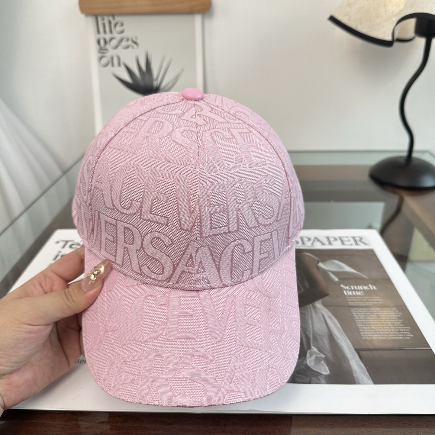 爆款出货！VERSACE(范思哲)新款棒球帽，1:1开模订制，可调节 热卖。