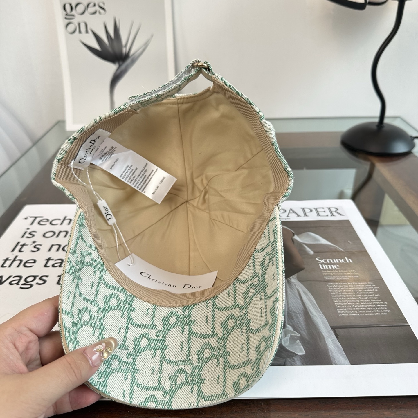 DIOR迪奥 官网同步新款发布 D家棒球帽🧢超级火爆