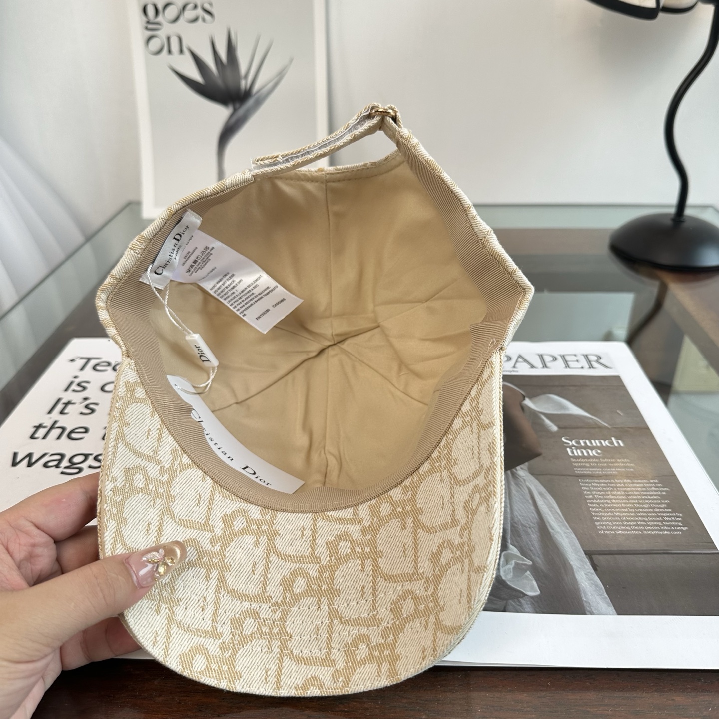 DIOR迪奥 官网同步新款发布 D家棒球帽🧢超级火爆