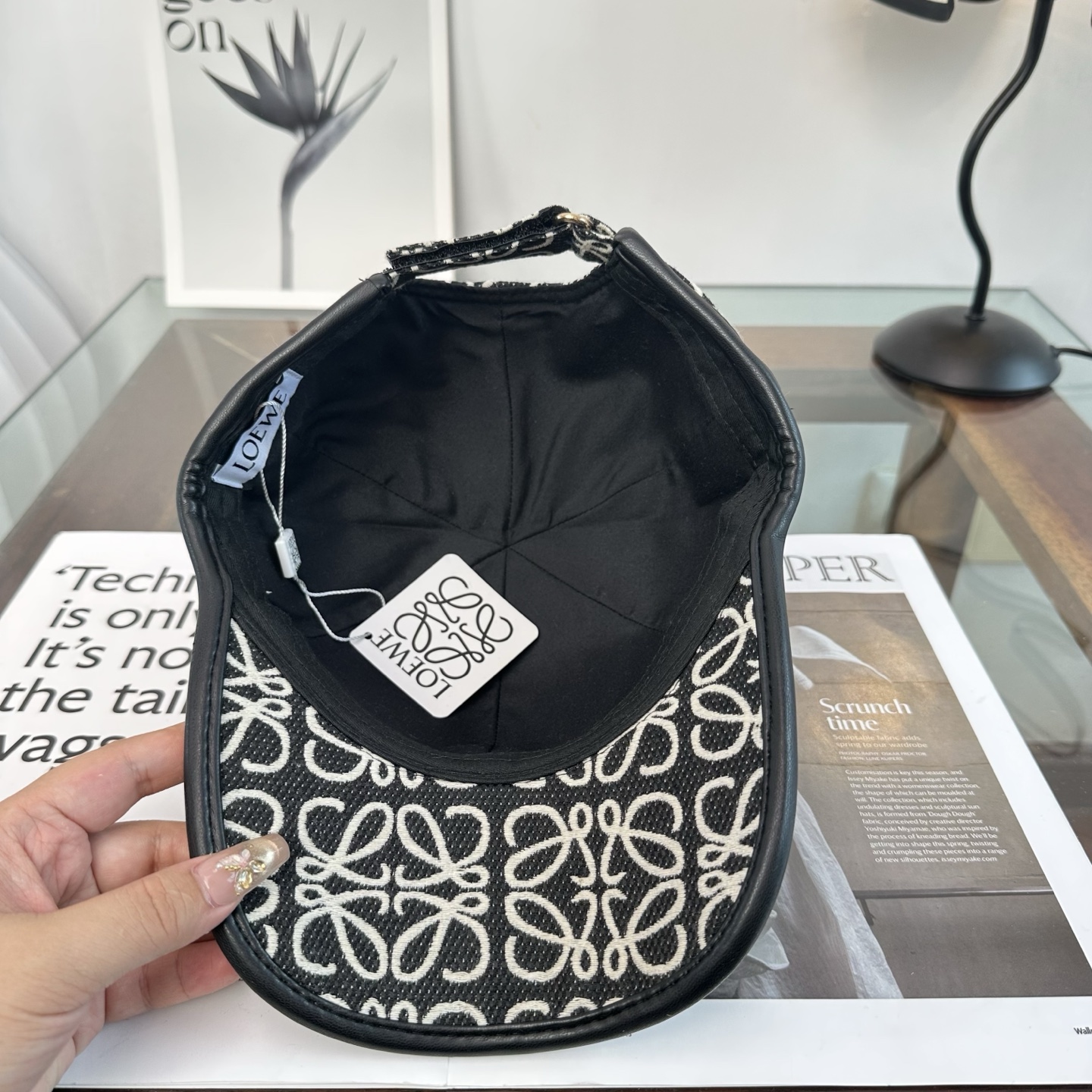 LOEWE【罗意威】新款棒球帽，专柜同步出货，大牌款超好搭配，赶紧入手