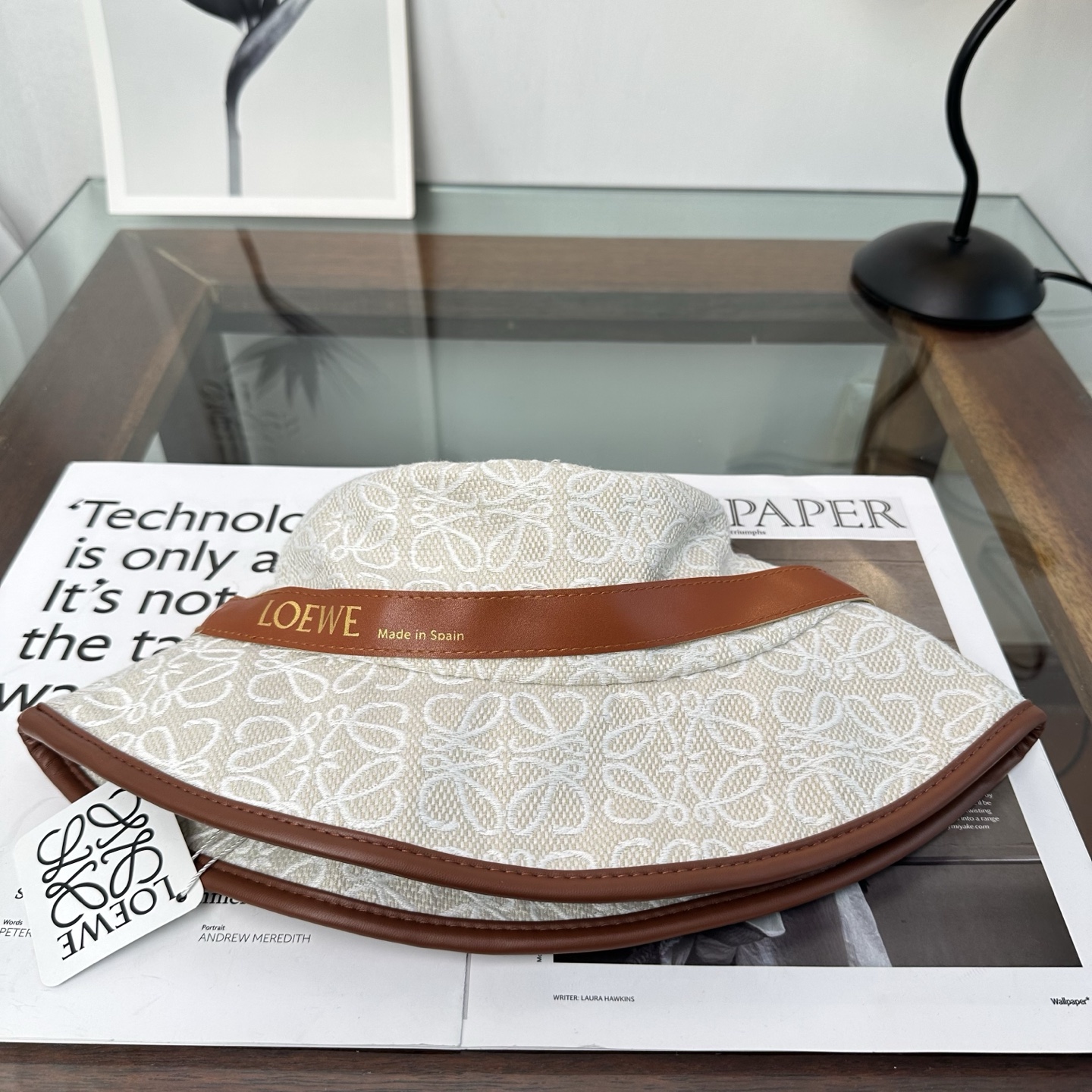 LOEWE罗意威 专柜新品渔夫帽，原单品质，内标齐全，头围57cm