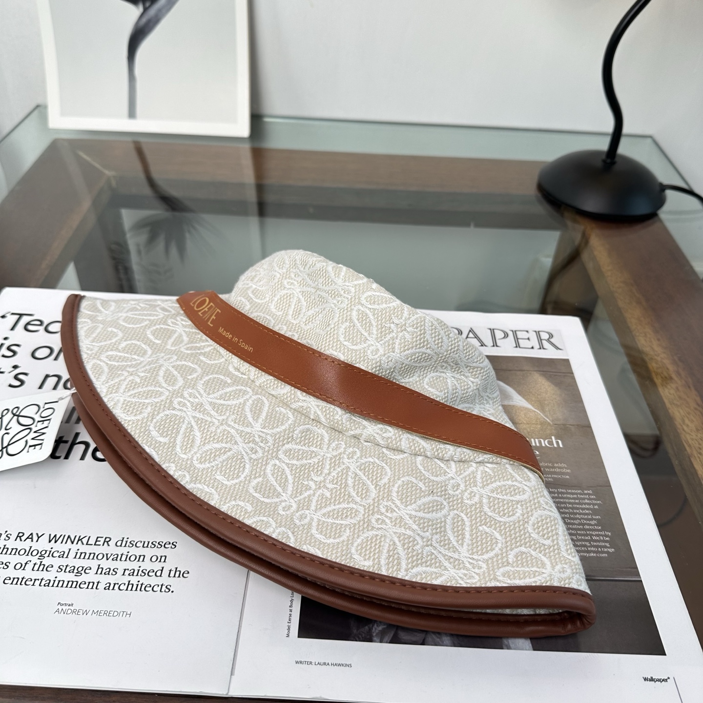 LOEWE罗意威 专柜新品渔夫帽，原单品质，内标齐全，头围57cm