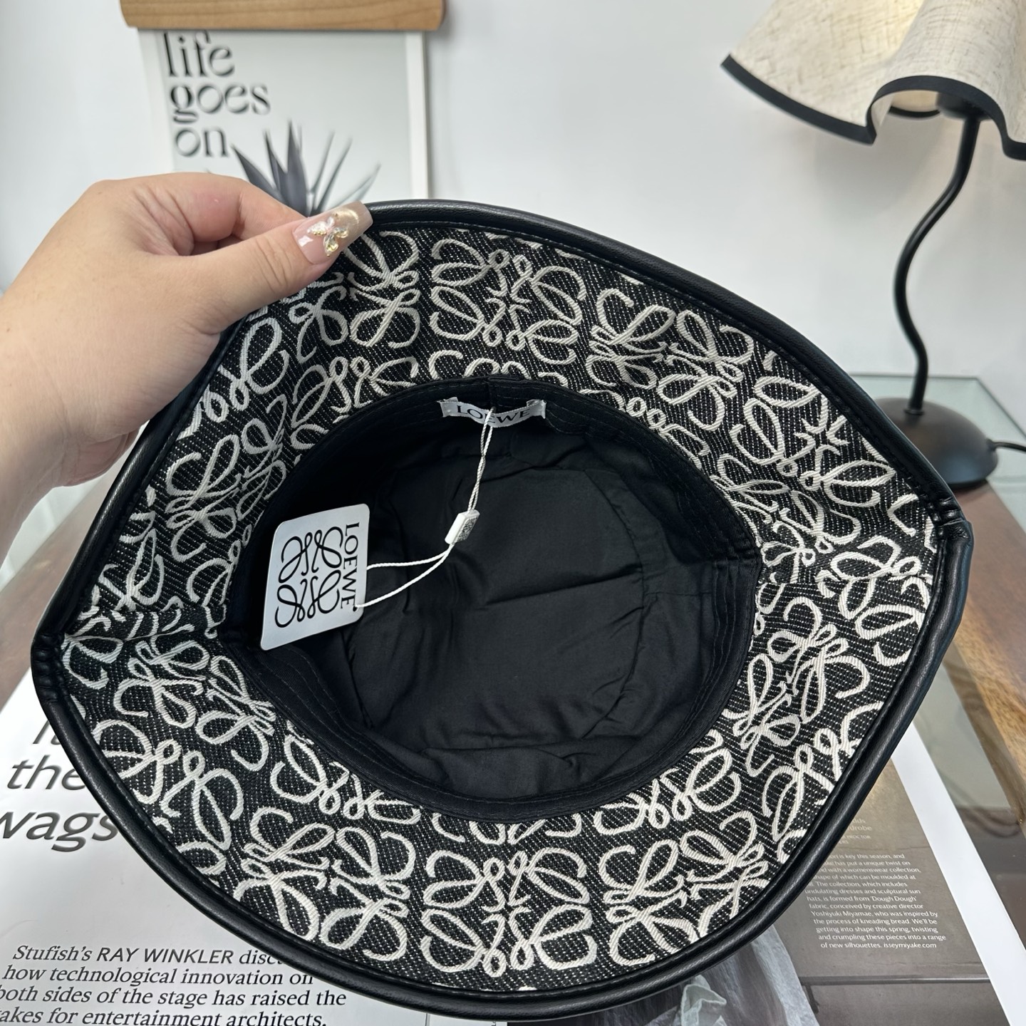 LOEWE罗意威 专柜新品渔夫帽，原单品质，内标齐全，头围57cm