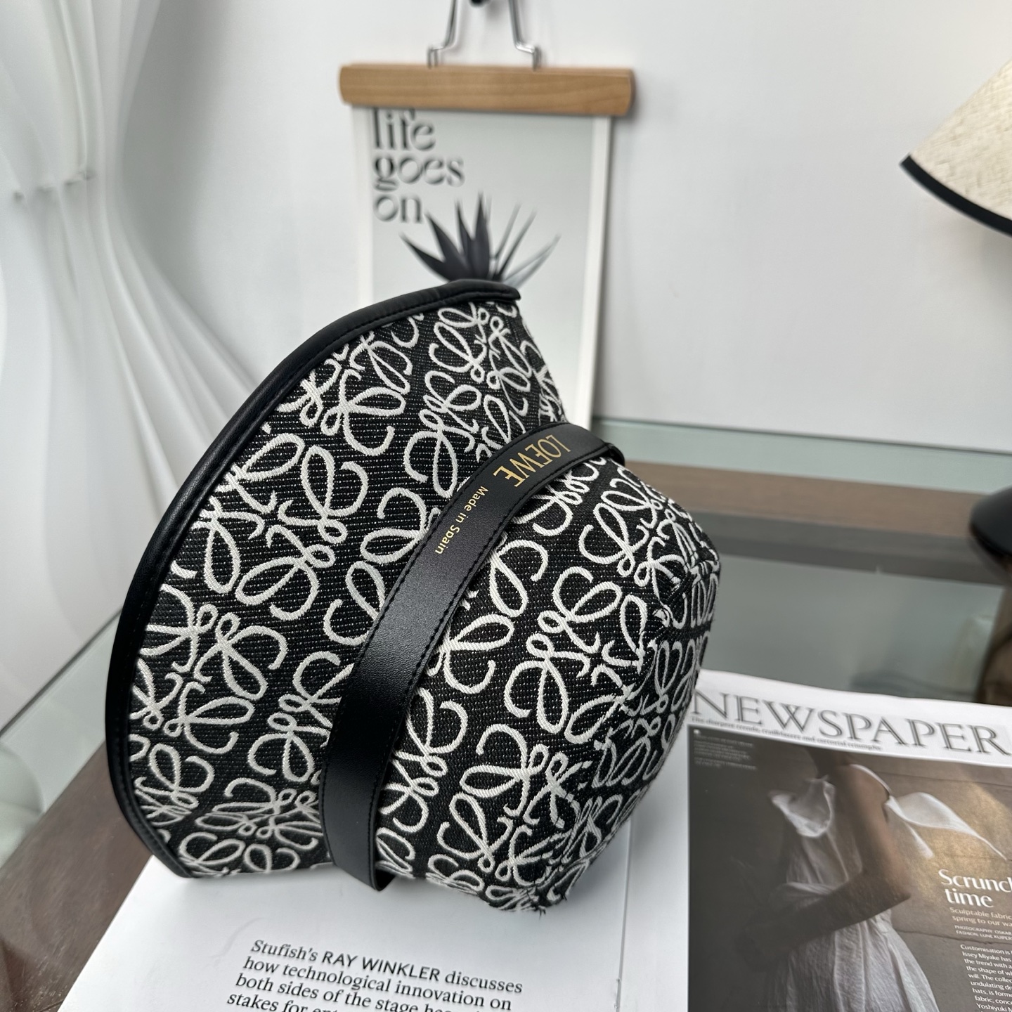 LOEWE罗意威 专柜新品渔夫帽，原单品质，内标齐全，头围57cm
