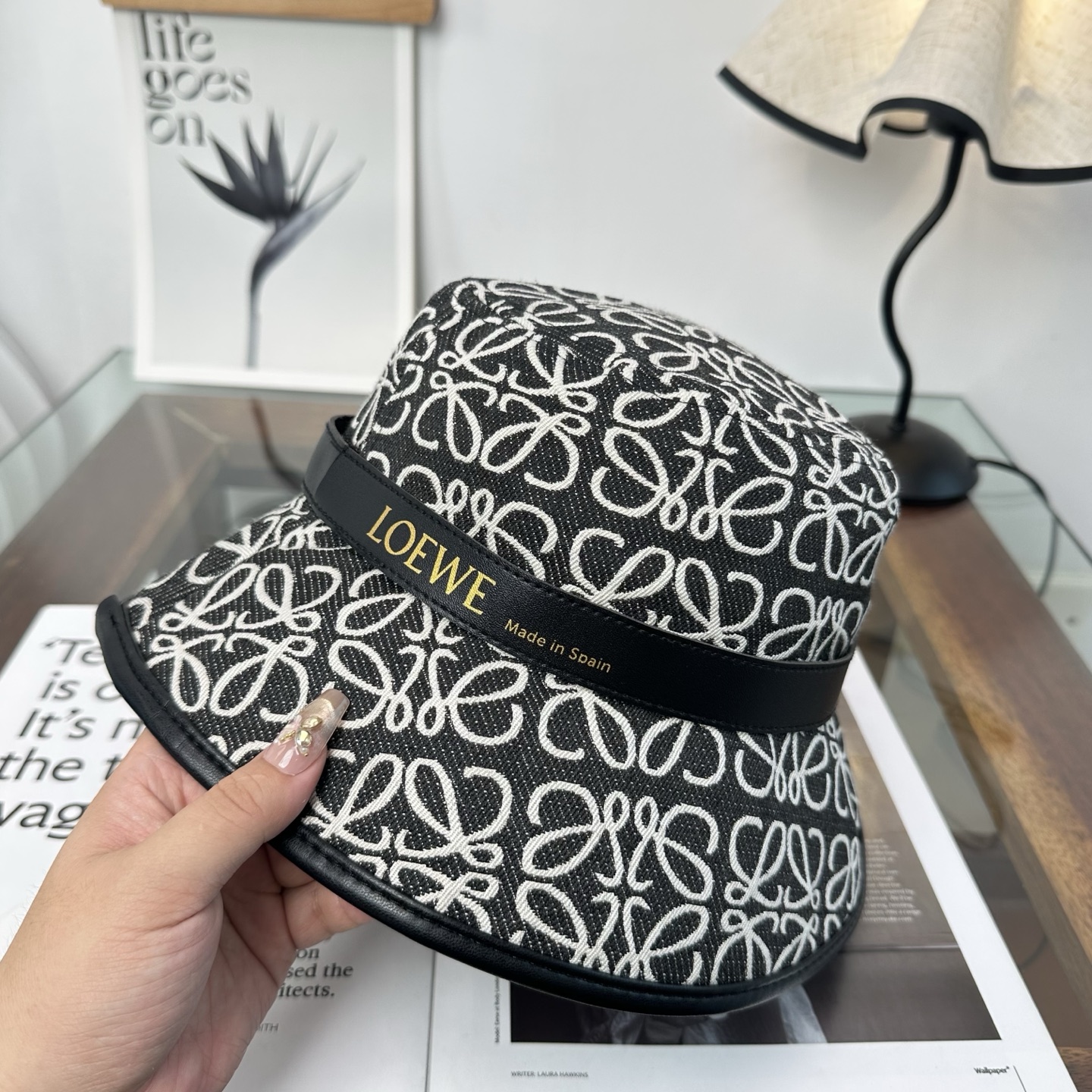 LOEWE罗意威 专柜新品渔夫帽，原单品质，内标齐全，头围57cm