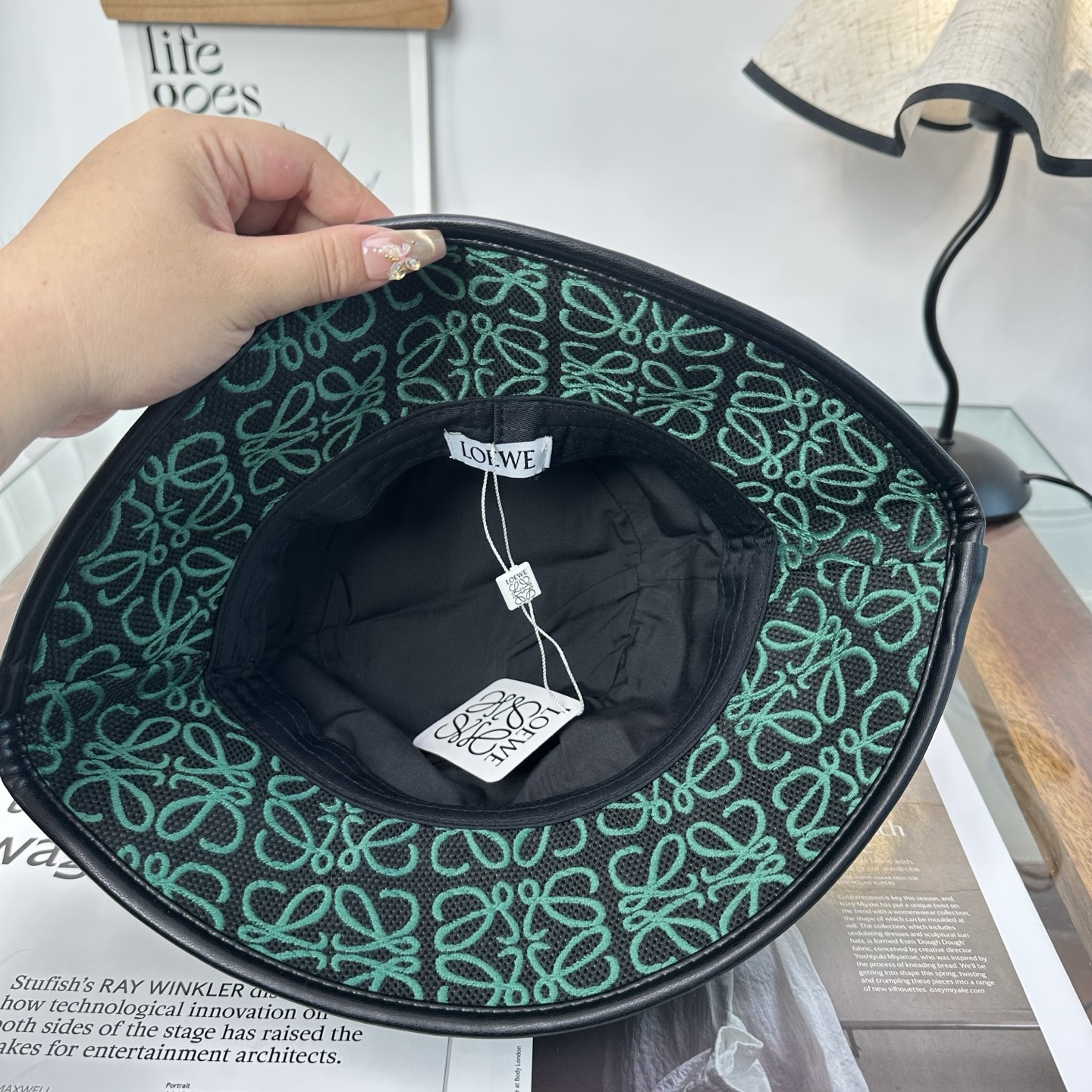 LOEWE罗意威 专柜新品渔夫帽，原单品质，内标齐全，头围57cm