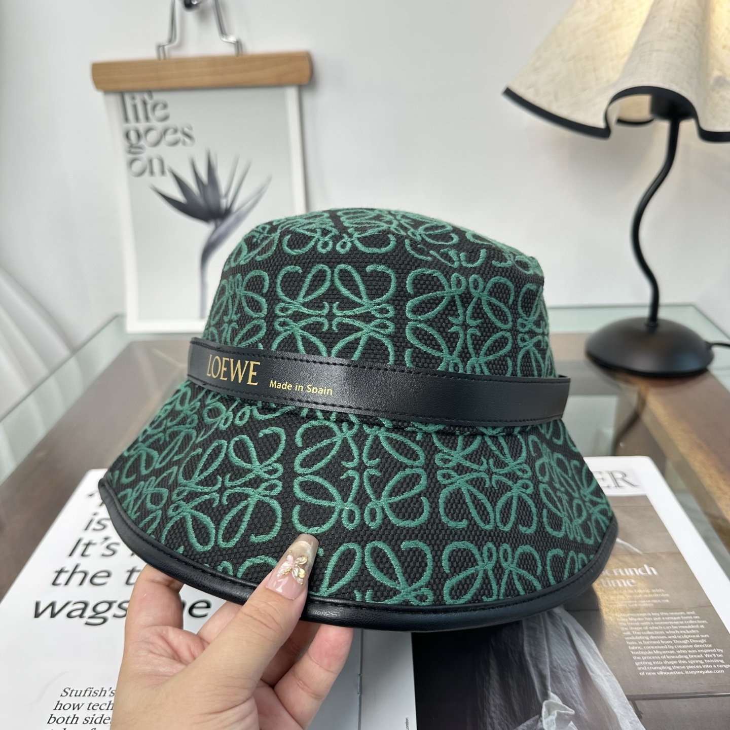 LOEWE罗意威 专柜新品渔夫帽，原单品质，内标齐全，头围57cm