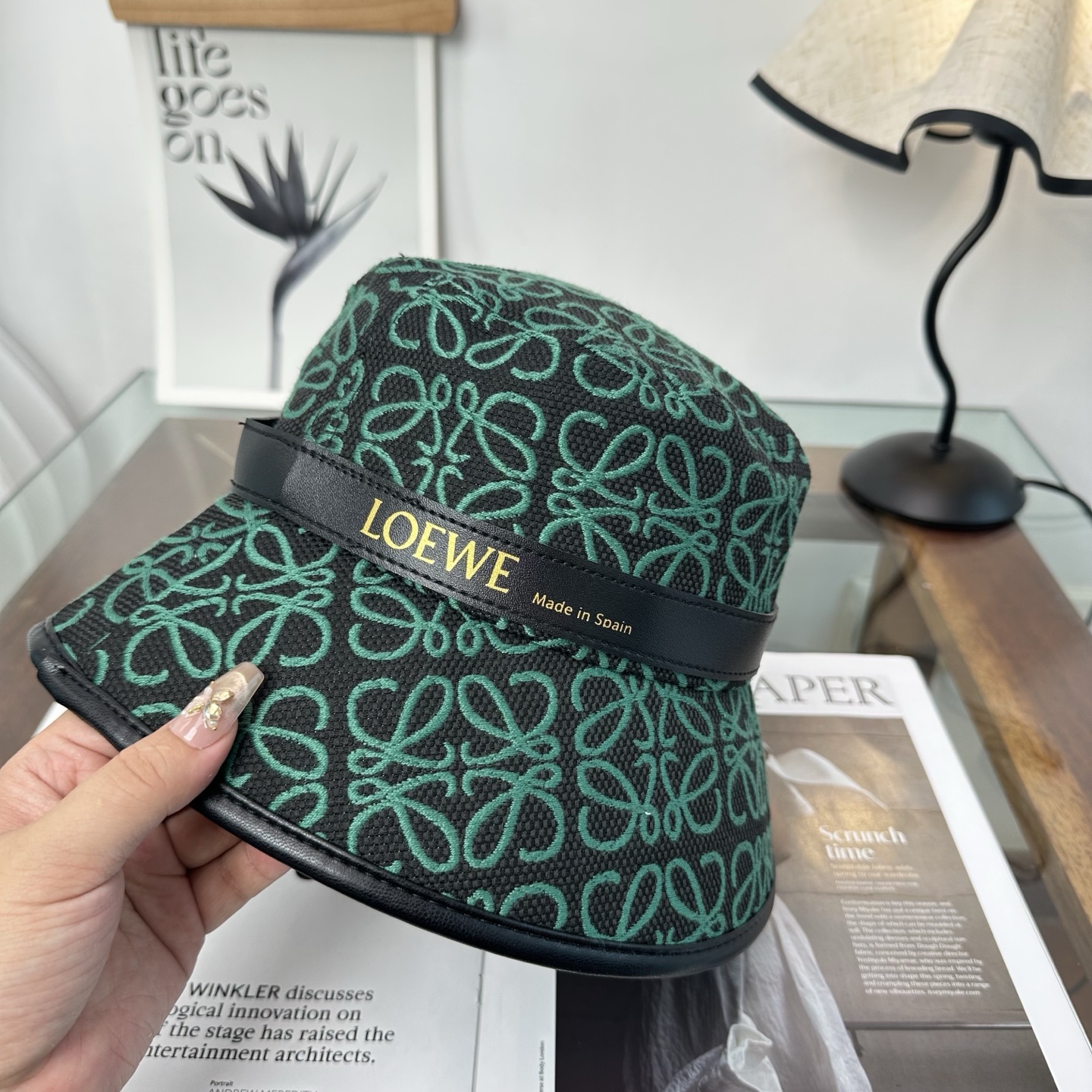 LOEWE罗意威 专柜新品渔夫帽，原单品质，内标齐全，头围57cm