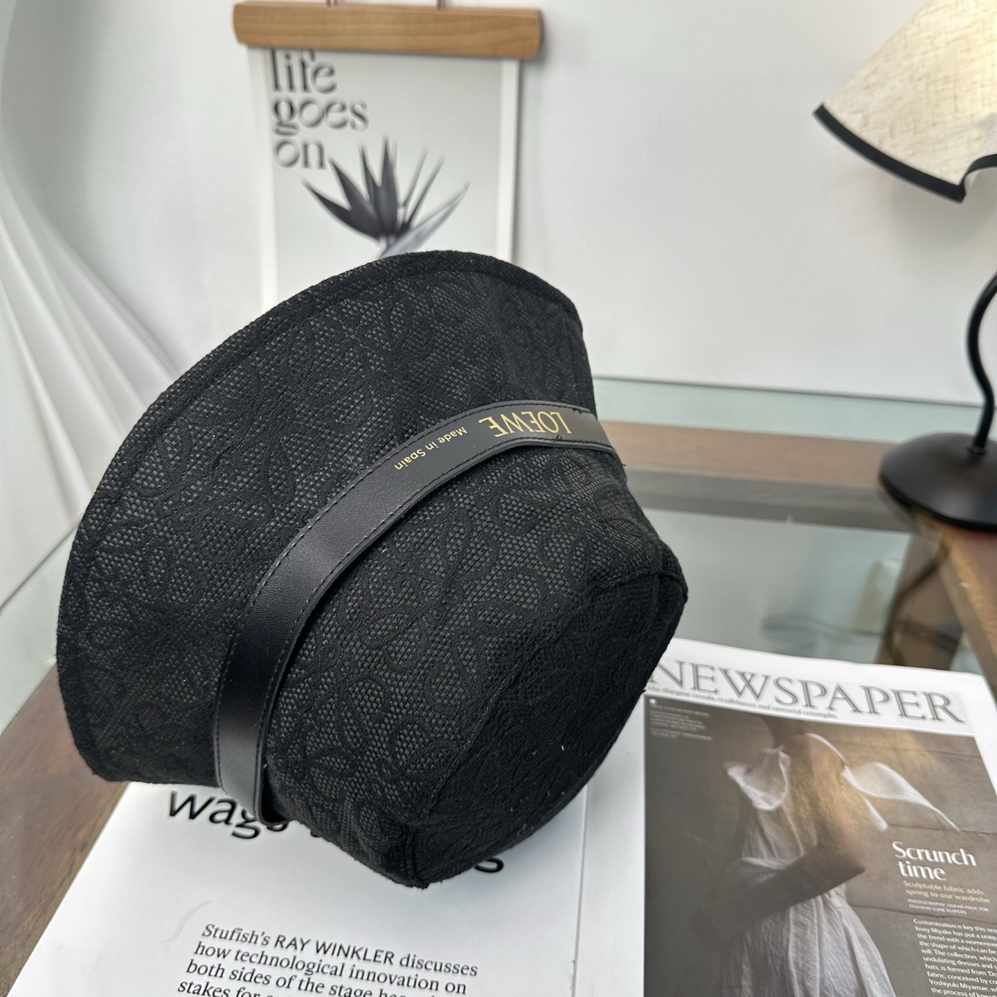 LOEWE罗意威 专柜新品渔夫帽，原单品质，内标齐全，头围57cm