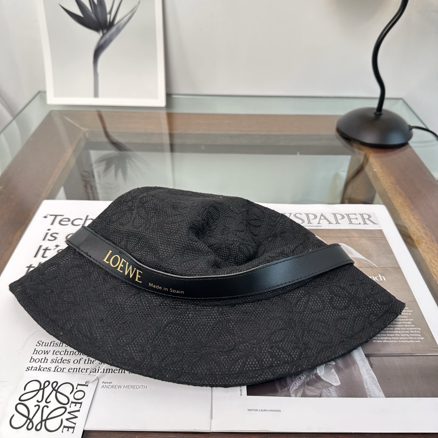 LOEWE罗意威 专柜新品渔夫帽，原单品质，内标齐全，头围57cm