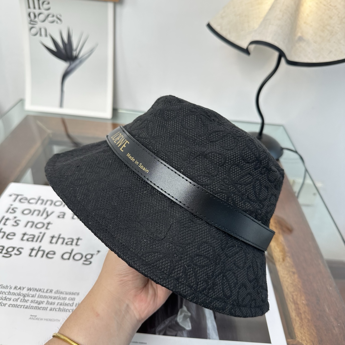 LOEWE罗意威 专柜新品渔夫帽，原单品质，内标齐全，头围57cm