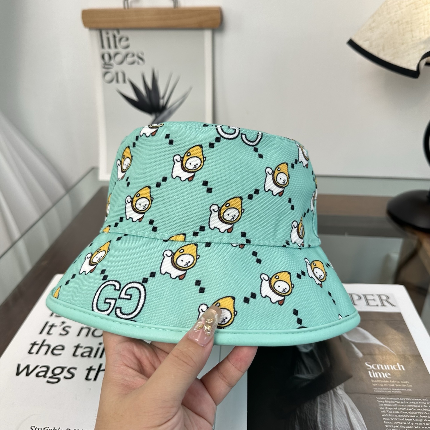 GUCCI古奇渔夫帽👒官网新品Gucci渔夫帽火爆来袭 工艺非常精美 高档大气上档次！低调奢华，方便携带