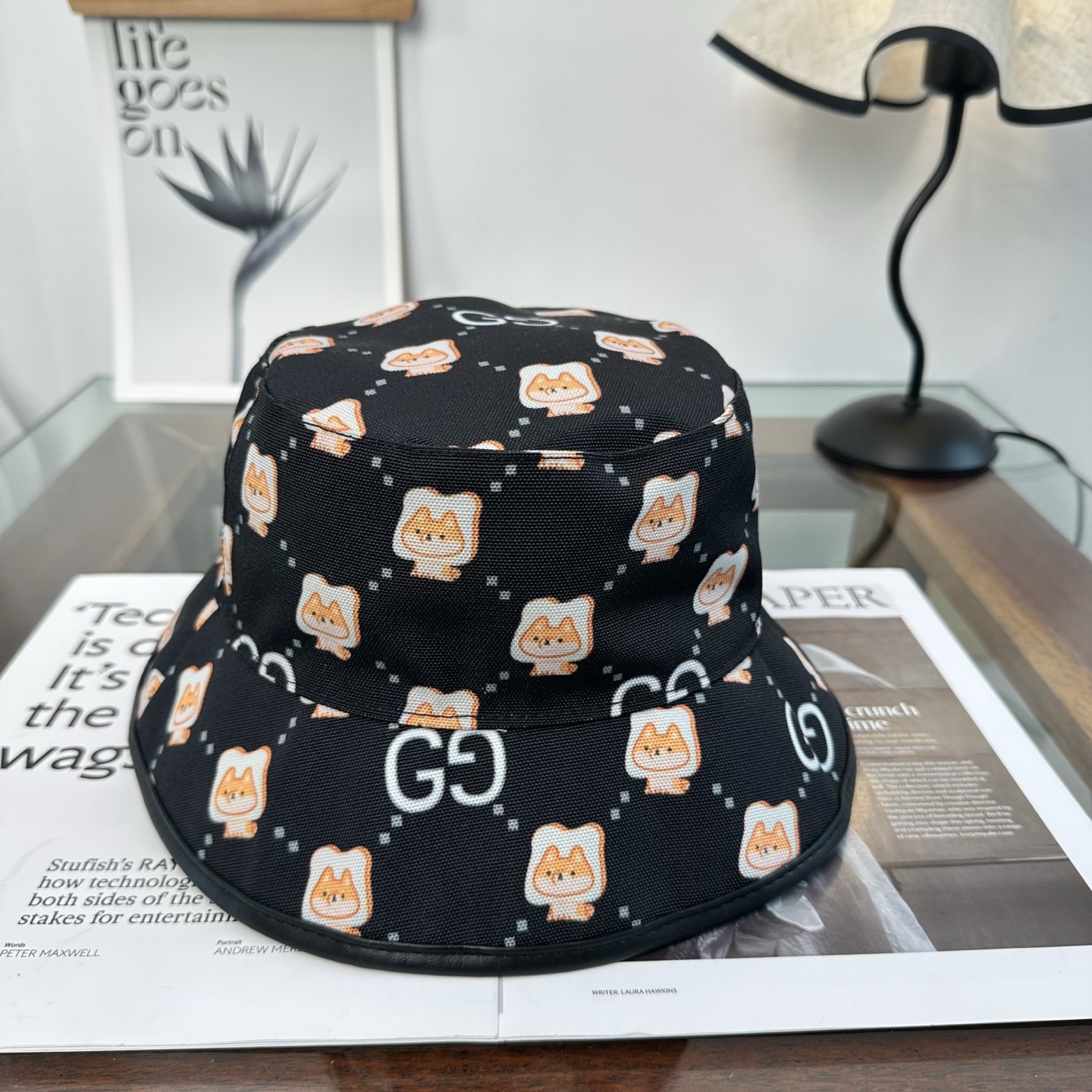GUCCI古奇渔夫帽👒官网新品Gucci渔夫帽火爆来袭 工艺非常精美 高档大气上档次！低调奢华，方便携带