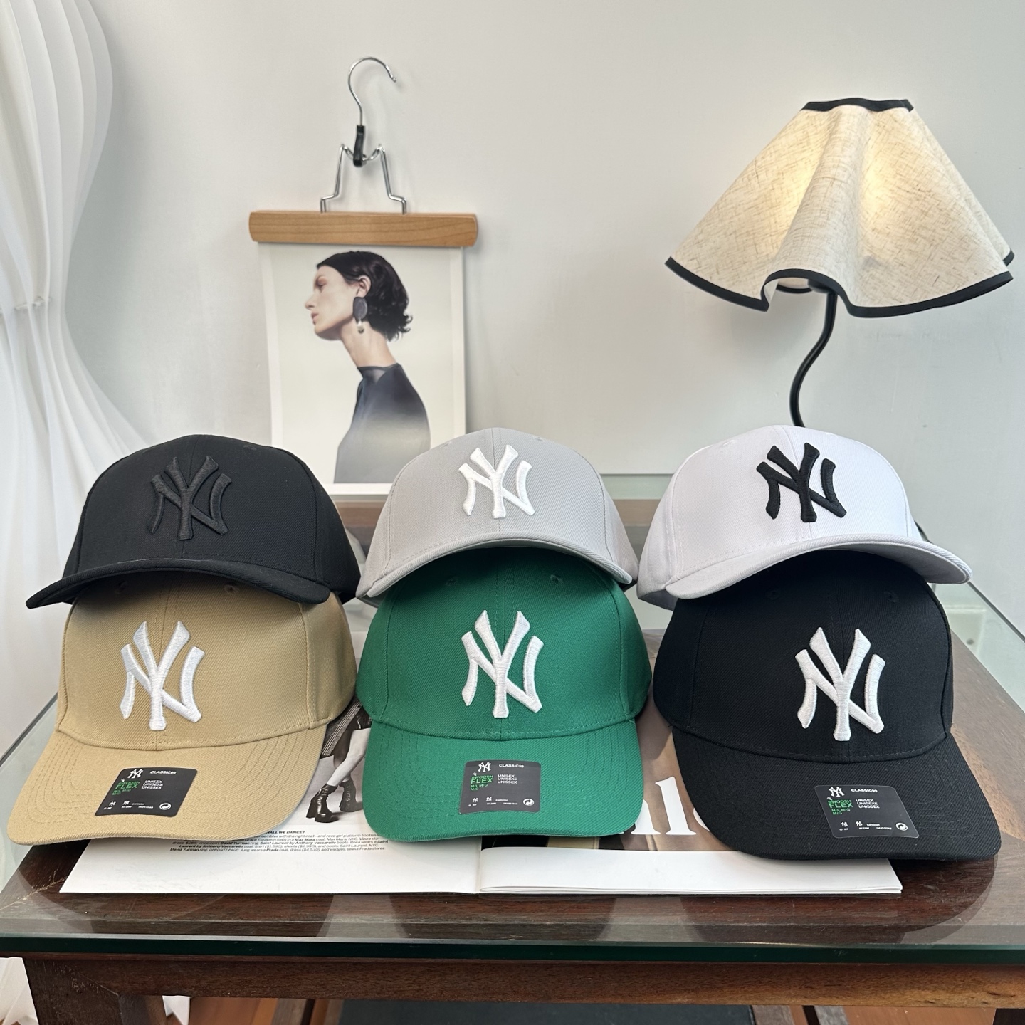 韩国正品MLB棒球帽🔥NY最新最火的帽子就在这👏👏最新款棒球帽刺绣男女情侣款鸭舌帽❗最新款 ，爆炸款全线