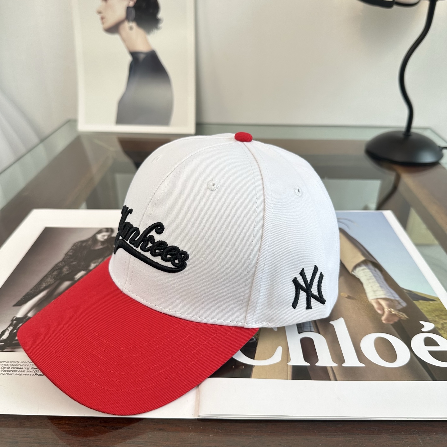 韩国正品MLB棒球帽🔥NY最新最火的帽子就在这👏👏最新款棒球帽刺绣男女情侣款鸭舌帽❗最新款 ，爆炸款全线