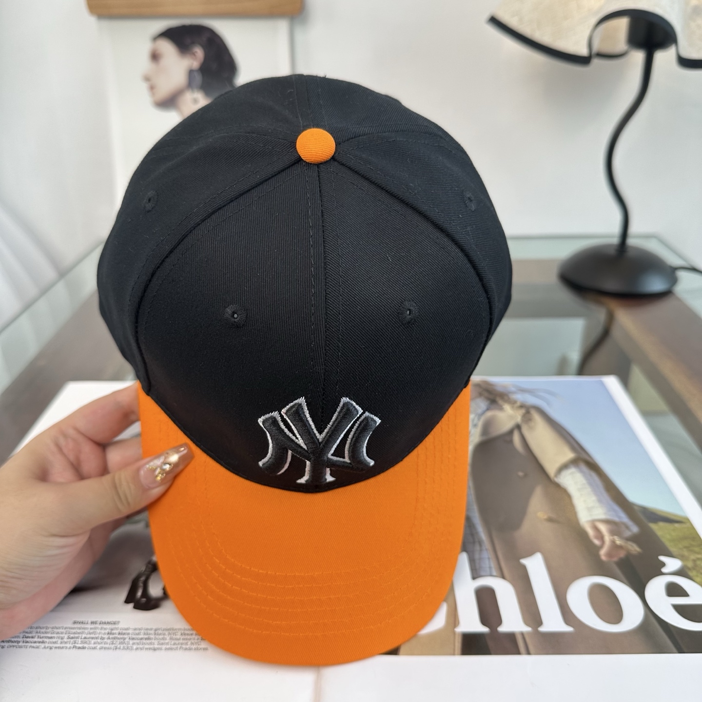 韩国正品MLB棒球帽🔥NY最新最火的帽子就在这👏👏最新款棒球帽刺绣男女情侣款鸭舌帽❗最新款 ，爆炸款全线