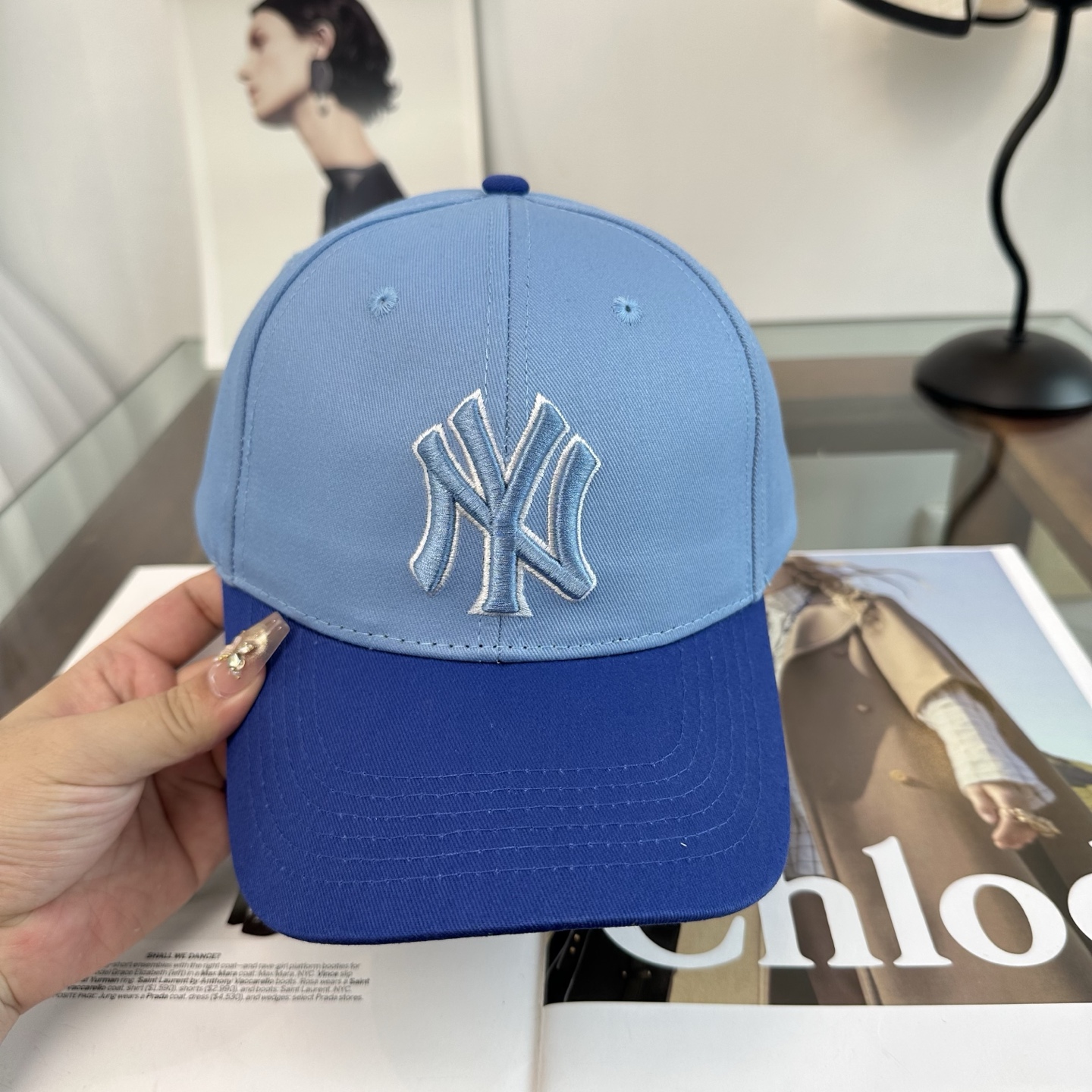 韩国正品MLB棒球帽🔥NY最新最火的帽子就在这👏👏最新款棒球帽刺绣男女情侣款鸭舌帽❗最新款 ，爆炸款全线
