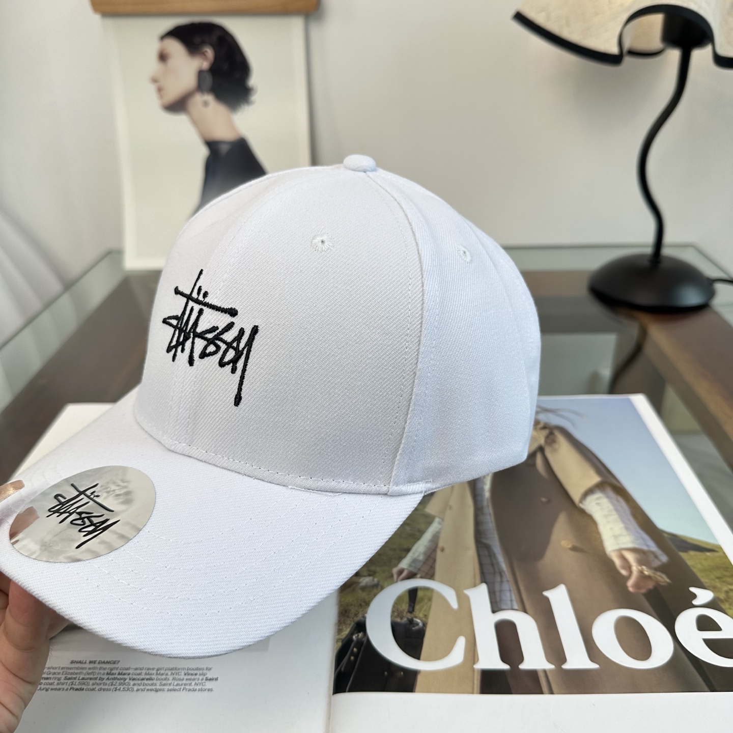 潮牌棒球帽 简单休闲风的棒球帽 减龄百搭 适配度很高！简单随性~出街拍照拗造型非常加分~男女同款 随意搭