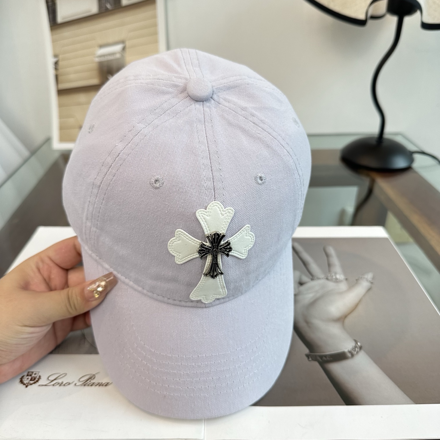 Chrome hearts 克罗心 新款十字架 高品质棒球帽，高端定制版！网红时尚博主同款！墙裂推荐！质