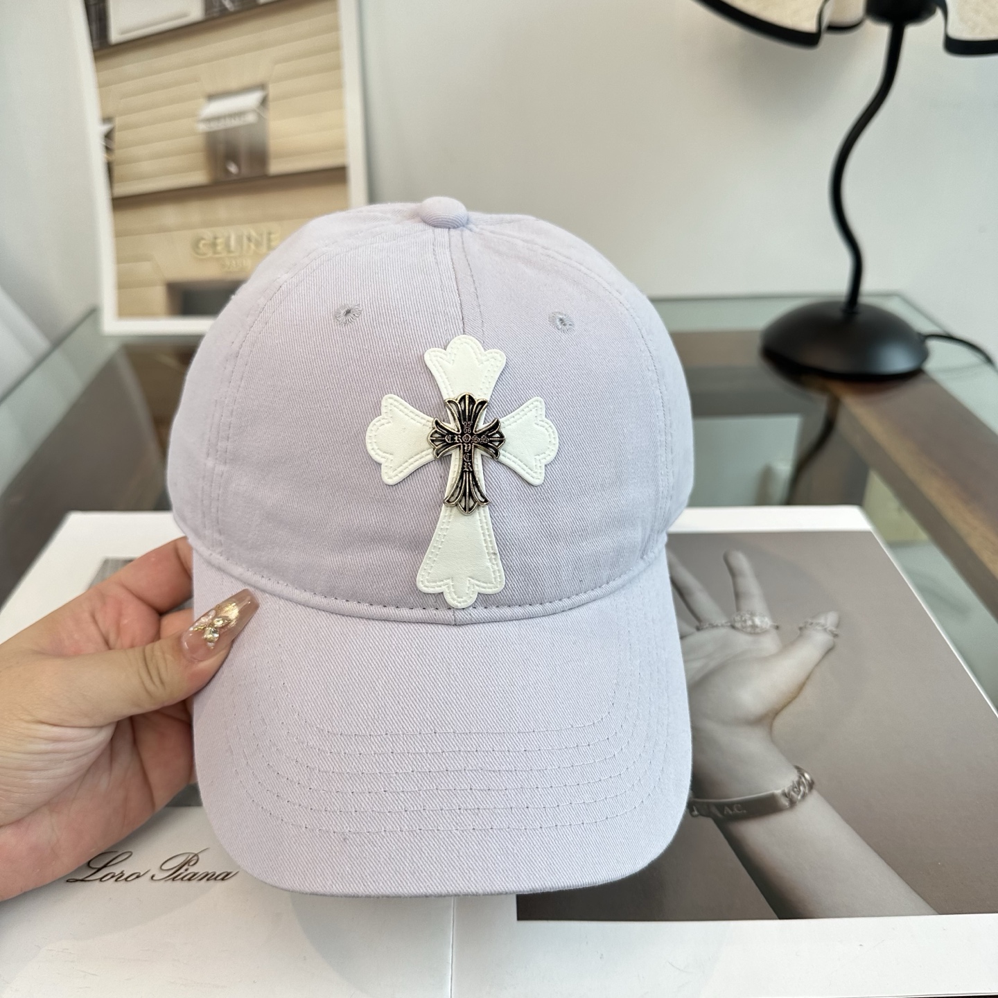 Chrome hearts 克罗心 新款十字架 高品质棒球帽，高端定制版！网红时尚博主同款！墙裂推荐！质