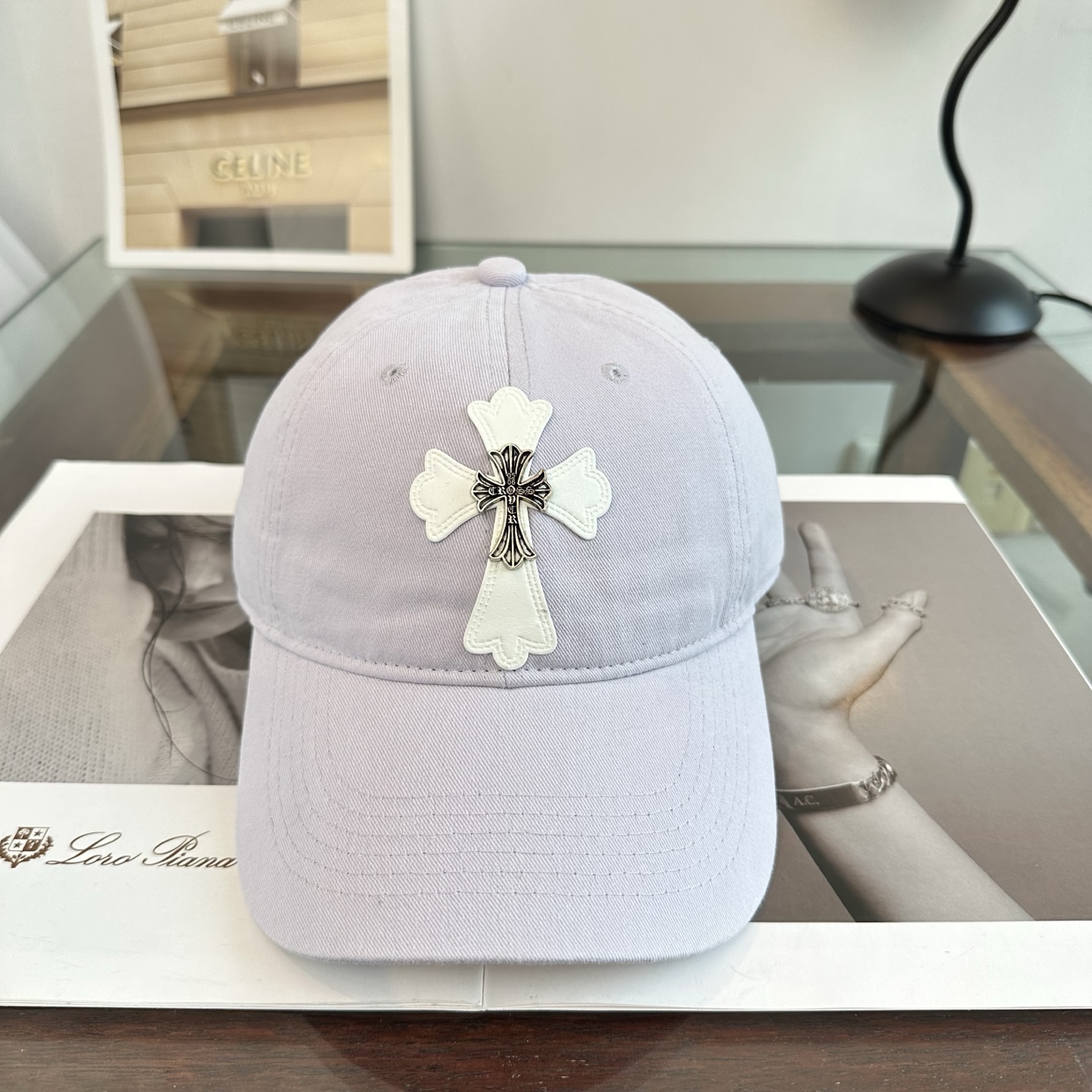 Chrome hearts 克罗心 新款十字架 高品质棒球帽，高端定制版！网红时尚博主同款！墙裂推荐！质