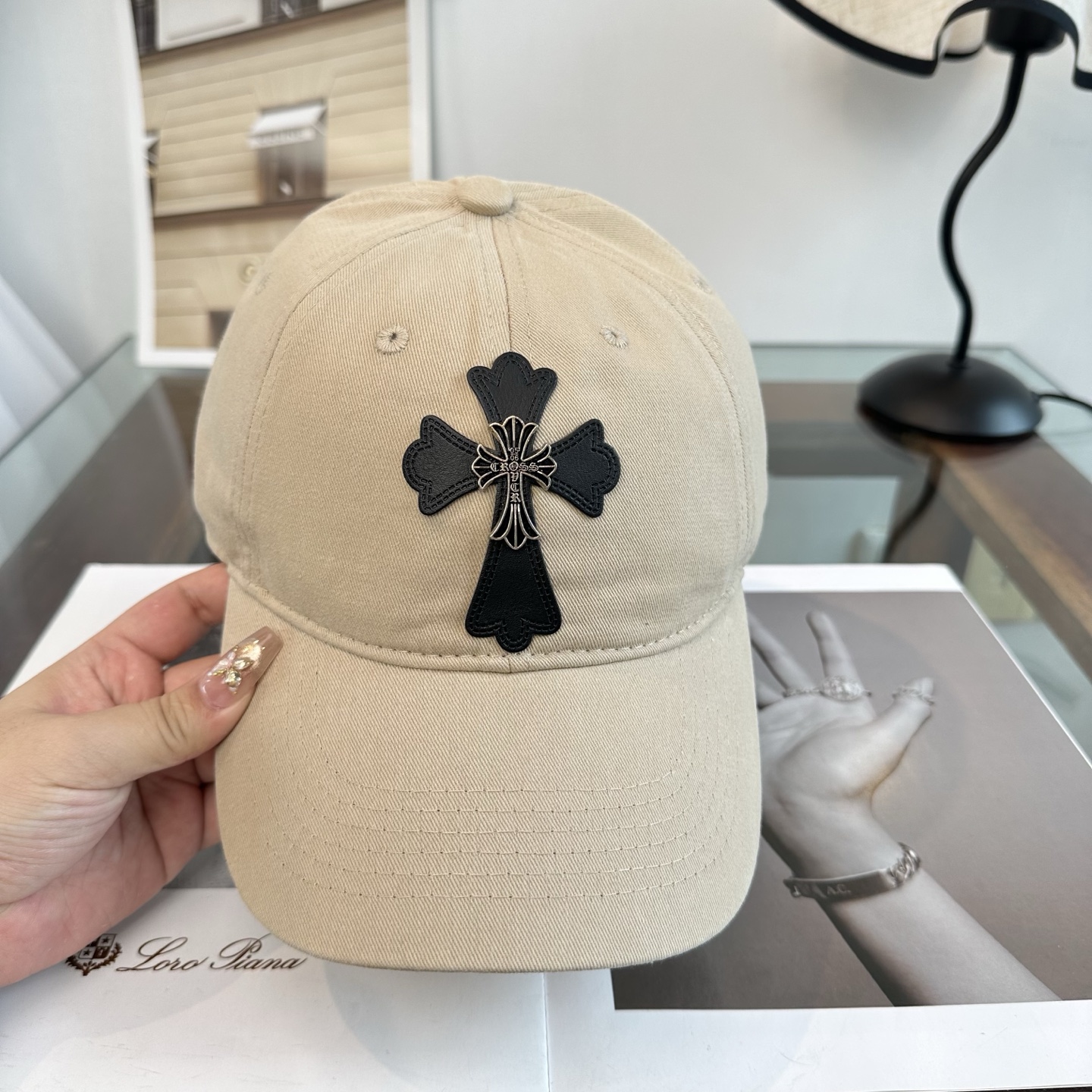 Chrome hearts 克罗心 新款十字架 高品质棒球帽，高端定制版！网红时尚博主同款！墙裂推荐！质