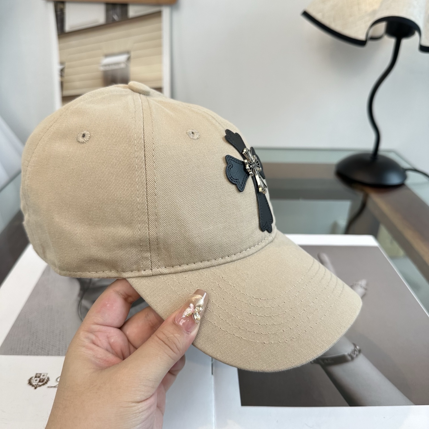 Chrome hearts 克罗心 新款十字架 高品质棒球帽，高端定制版！网红时尚博主同款！墙裂推荐！质