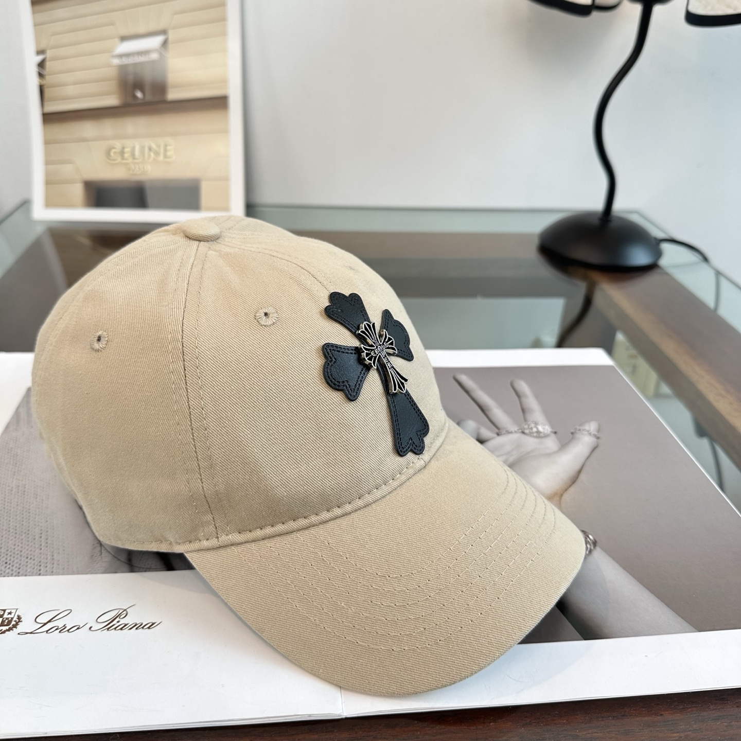 Chrome hearts 克罗心 新款十字架 高品质棒球帽，高端定制版！网红时尚博主同款！墙裂推荐！质