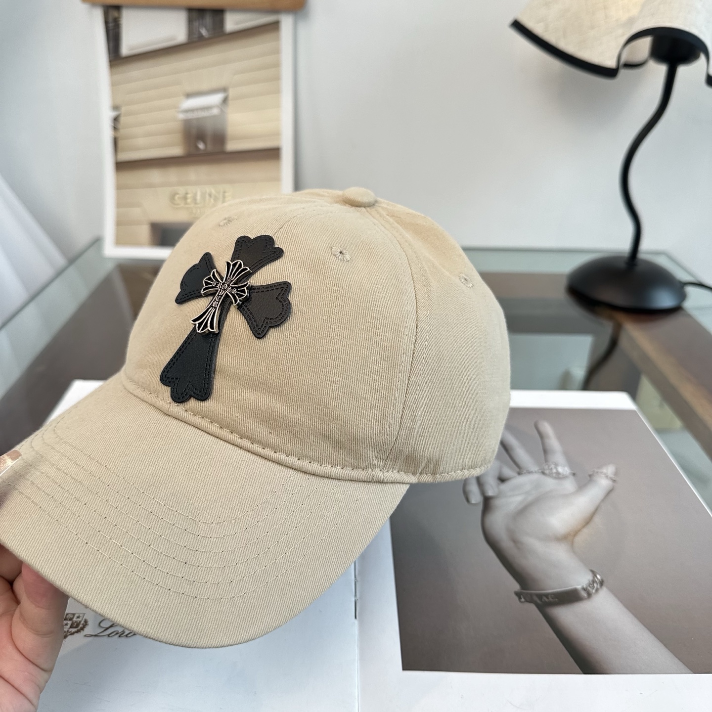Chrome hearts 克罗心 新款十字架 高品质棒球帽，高端定制版！网红时尚博主同款！墙裂推荐！质