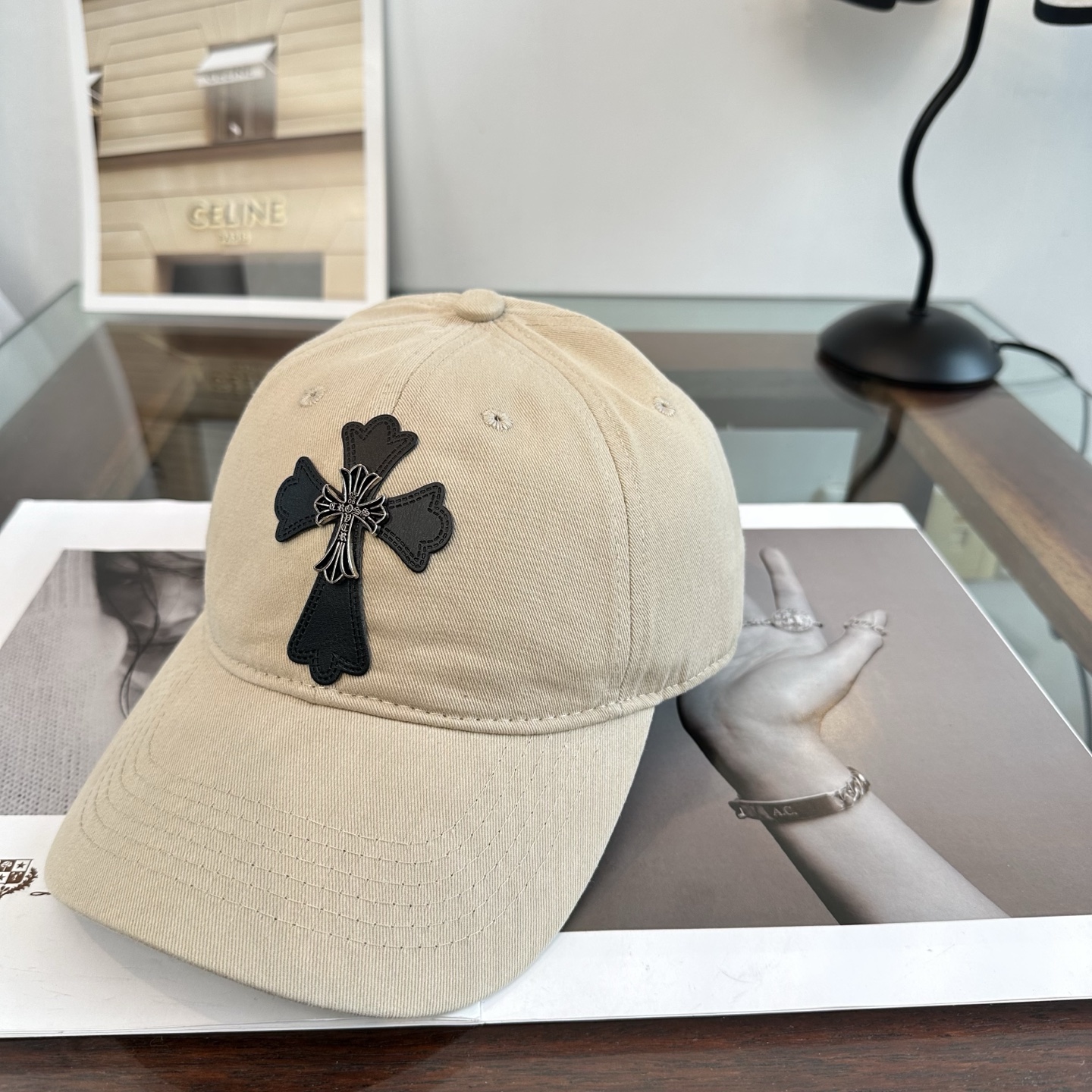 Chrome hearts 克罗心 新款十字架 高品质棒球帽，高端定制版！网红时尚博主同款！墙裂推荐！质