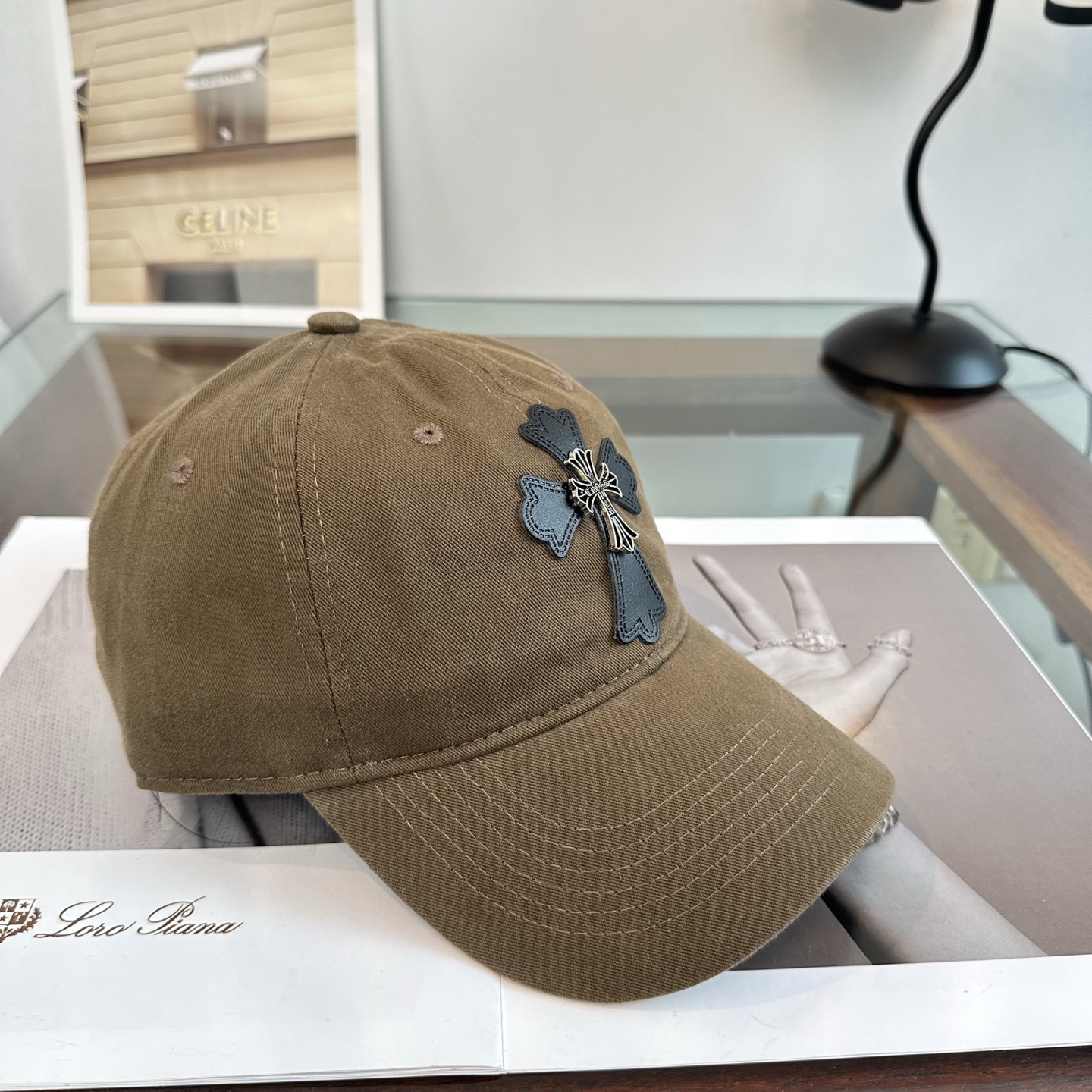 Chrome hearts 克罗心 新款十字架 高品质棒球帽，高端定制版！网红时尚博主同款！墙裂推荐！质