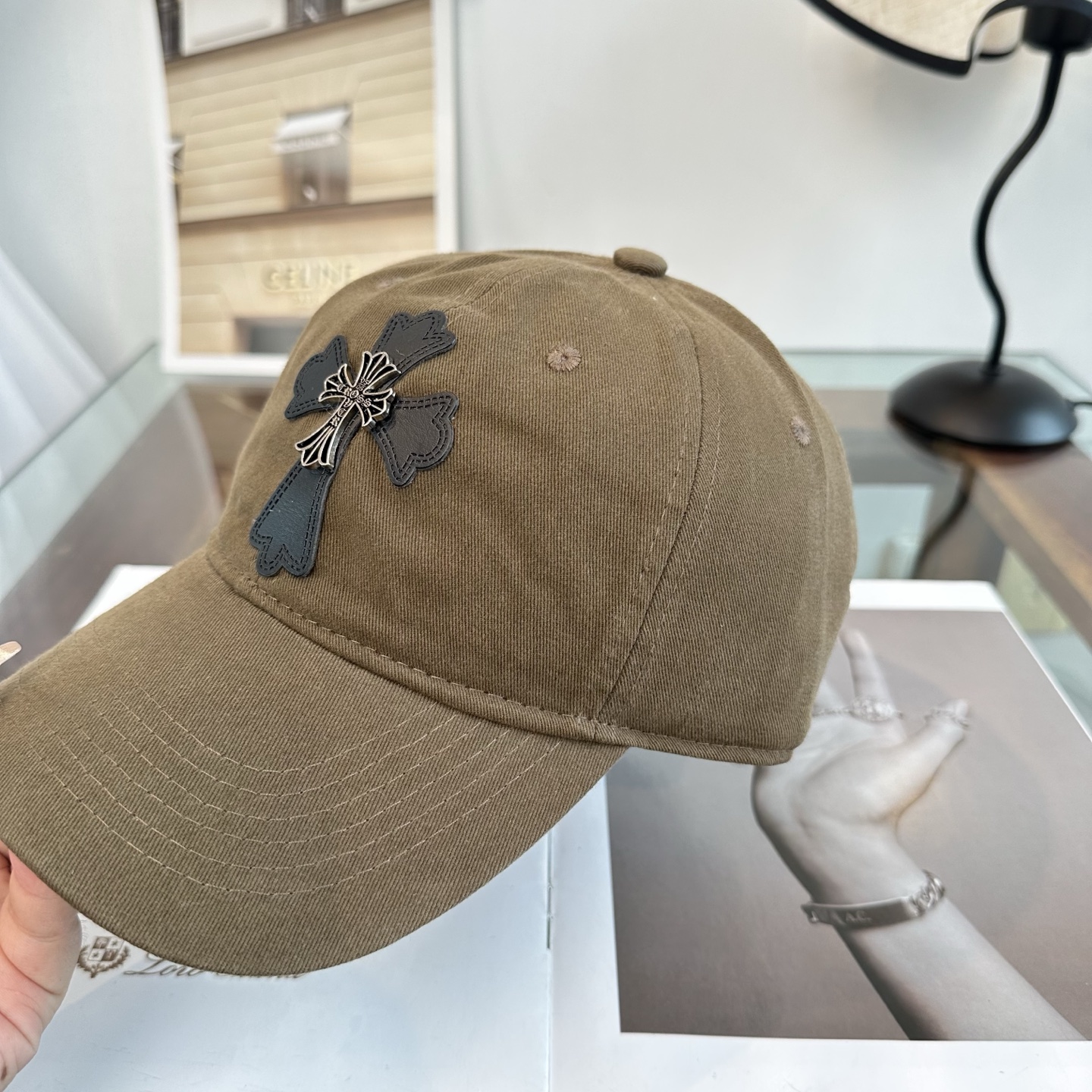 Chrome hearts 克罗心 新款十字架 高品质棒球帽，高端定制版！网红时尚博主同款！墙裂推荐！质