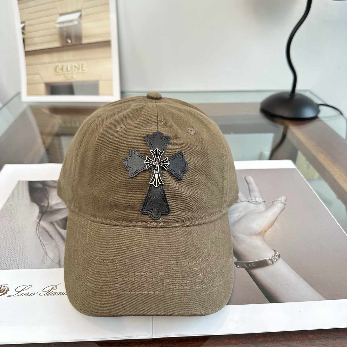Chrome hearts 克罗心 新款十字架 高品质棒球帽，高端定制版！网红时尚博主同款！墙裂推荐！质