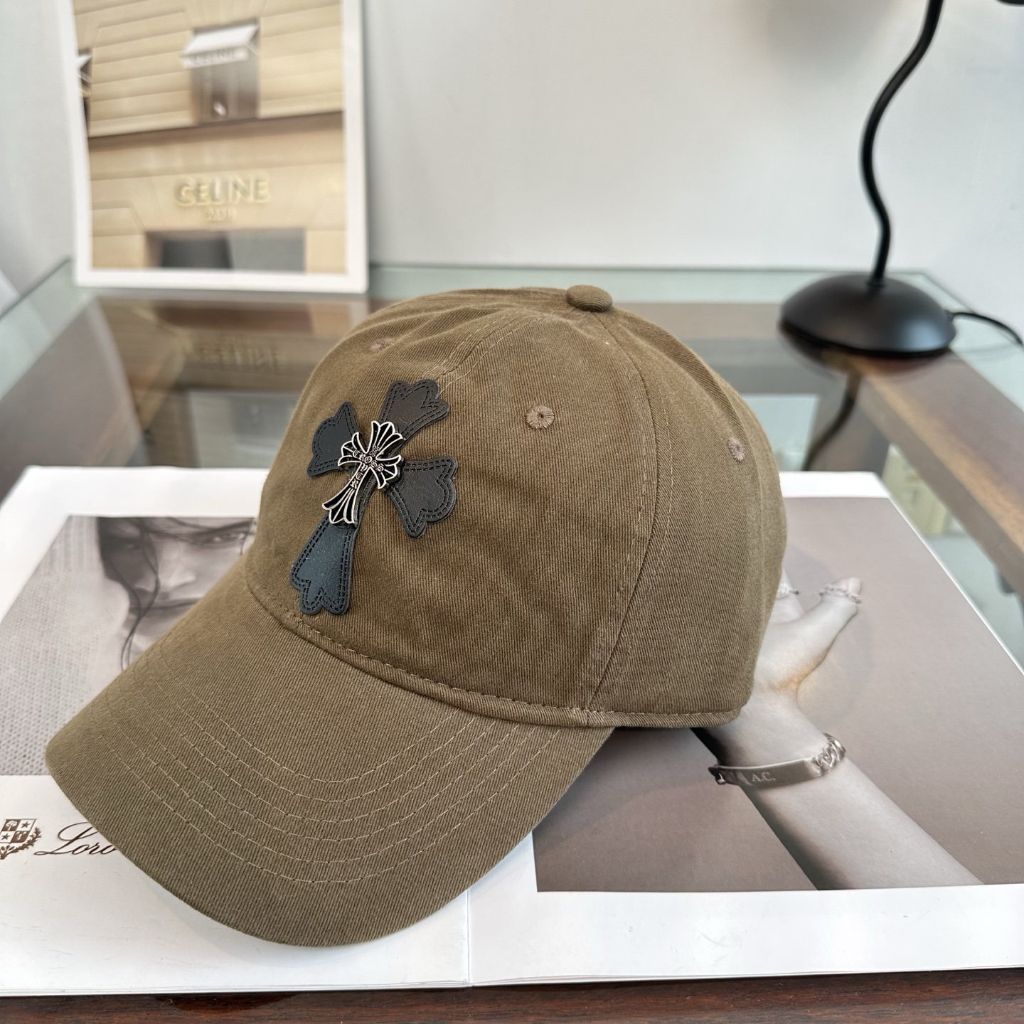 Chrome hearts 克罗心 新款十字架 高品质棒球帽，高端定制版！网红时尚博主同款！墙裂推荐！质