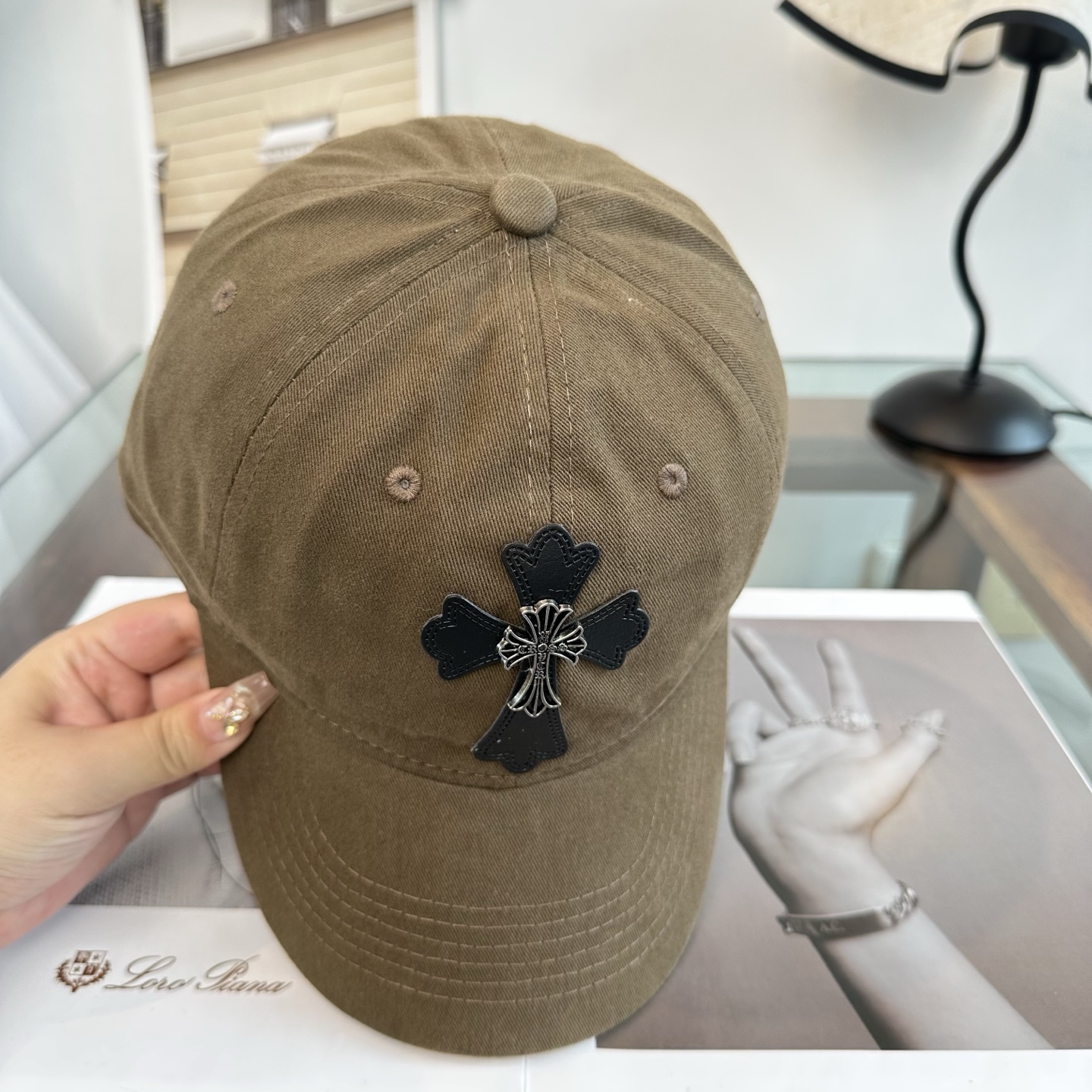 Chrome hearts 克罗心 新款十字架 高品质棒球帽，高端定制版！网红时尚博主同款！墙裂推荐！质