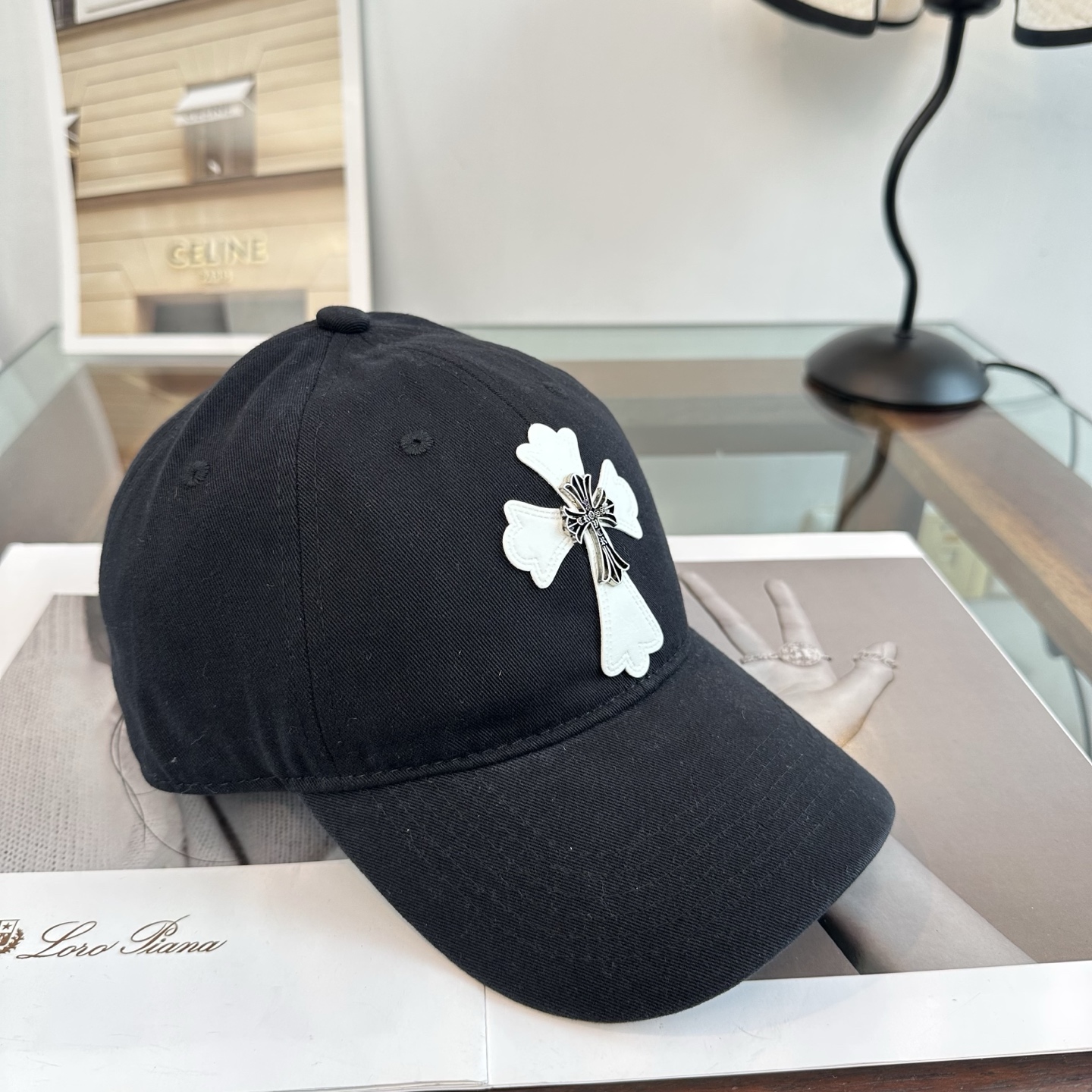 Chrome hearts 克罗心 新款十字架 高品质棒球帽，高端定制版！网红时尚博主同款！墙裂推荐！质