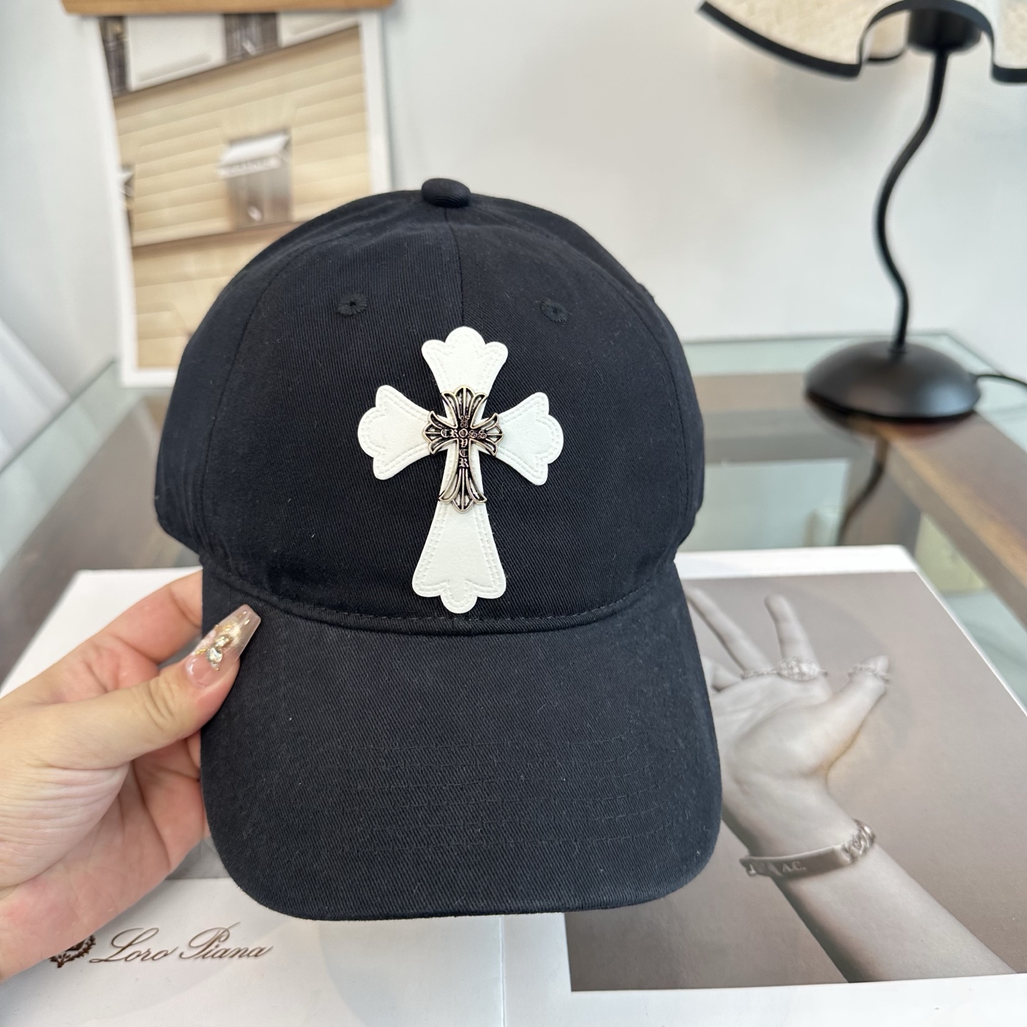 Chrome hearts 克罗心 新款十字架 高品质棒球帽，高端定制版！网红时尚博主同款！墙裂推荐！质