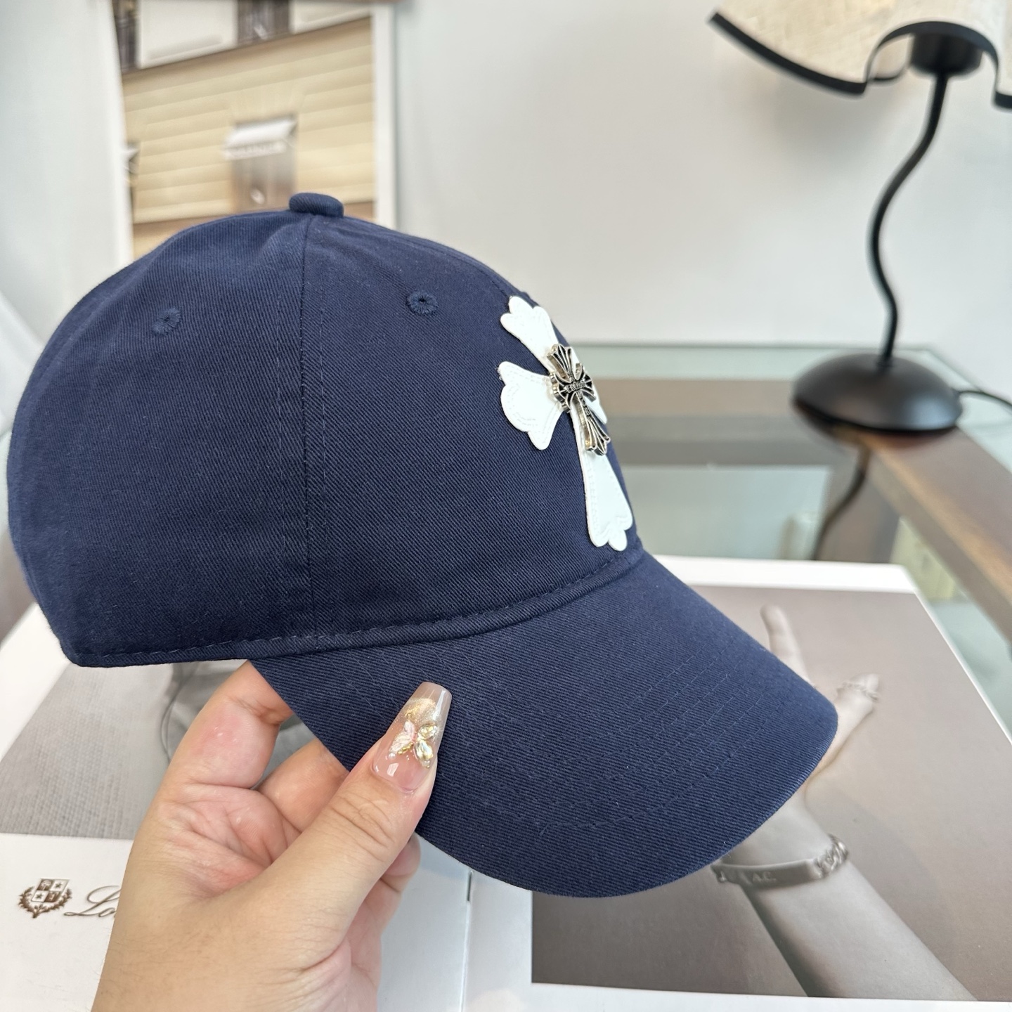 Chrome hearts 克罗心 新款十字架 高品质棒球帽，高端定制版！网红时尚博主同款！墙裂推荐！质